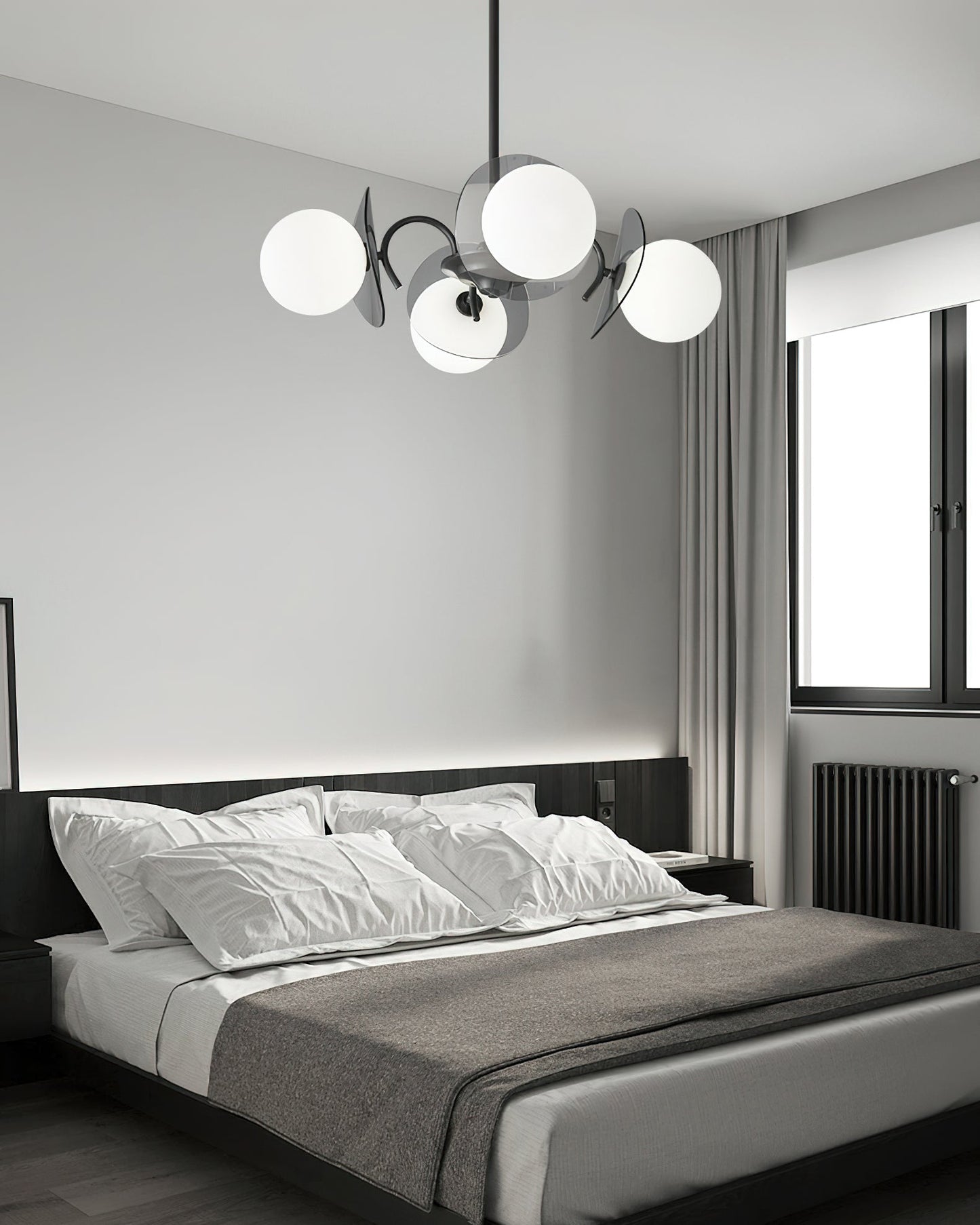 Molecular Spherical Glass Chandelier - YIOSI
