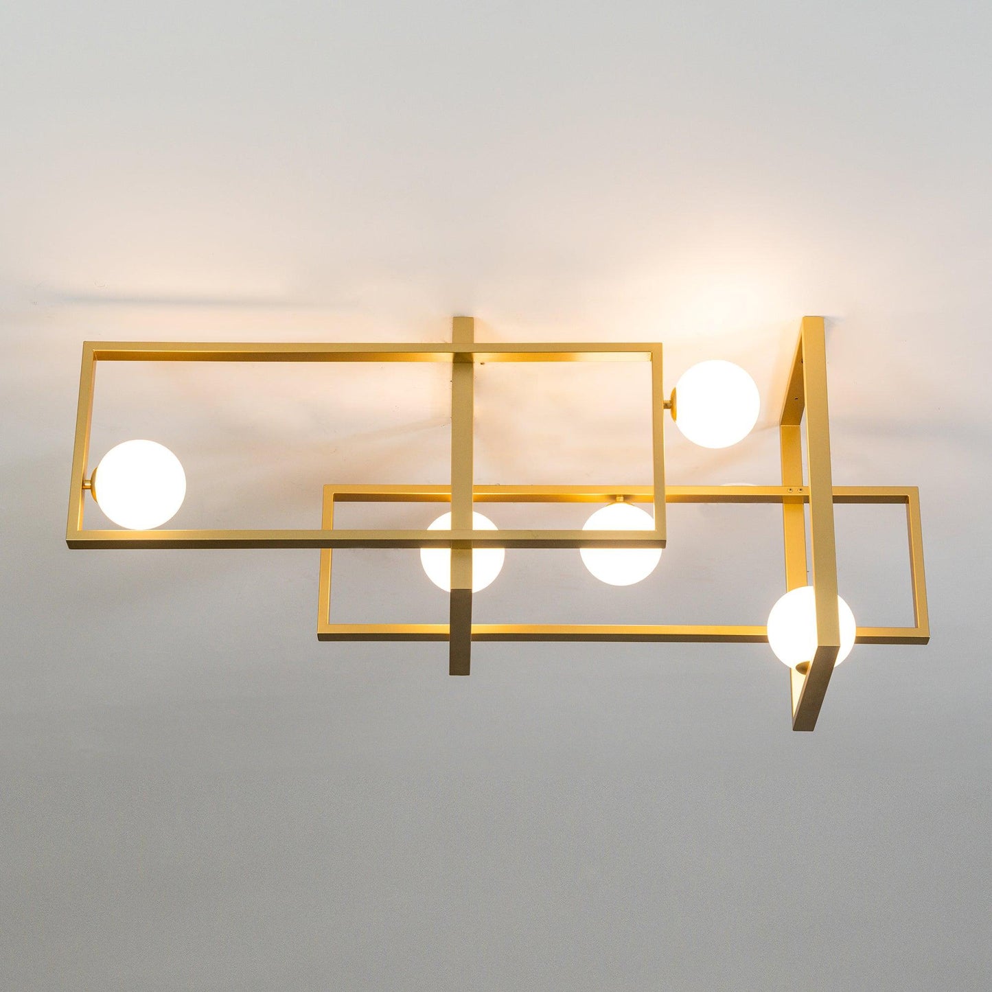 Mondrian Glass Ceiling Light - YIOSI
