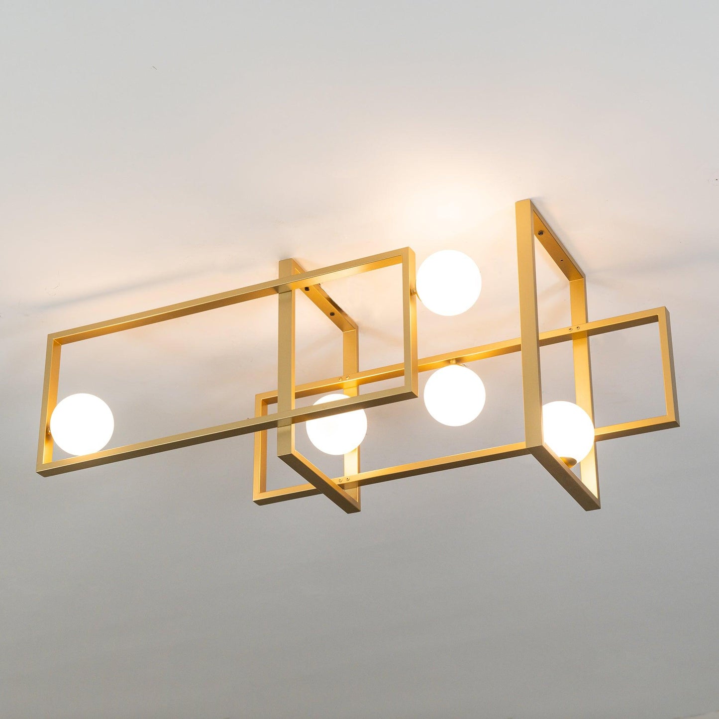 Mondrian Glass Ceiling Light - YIOSI