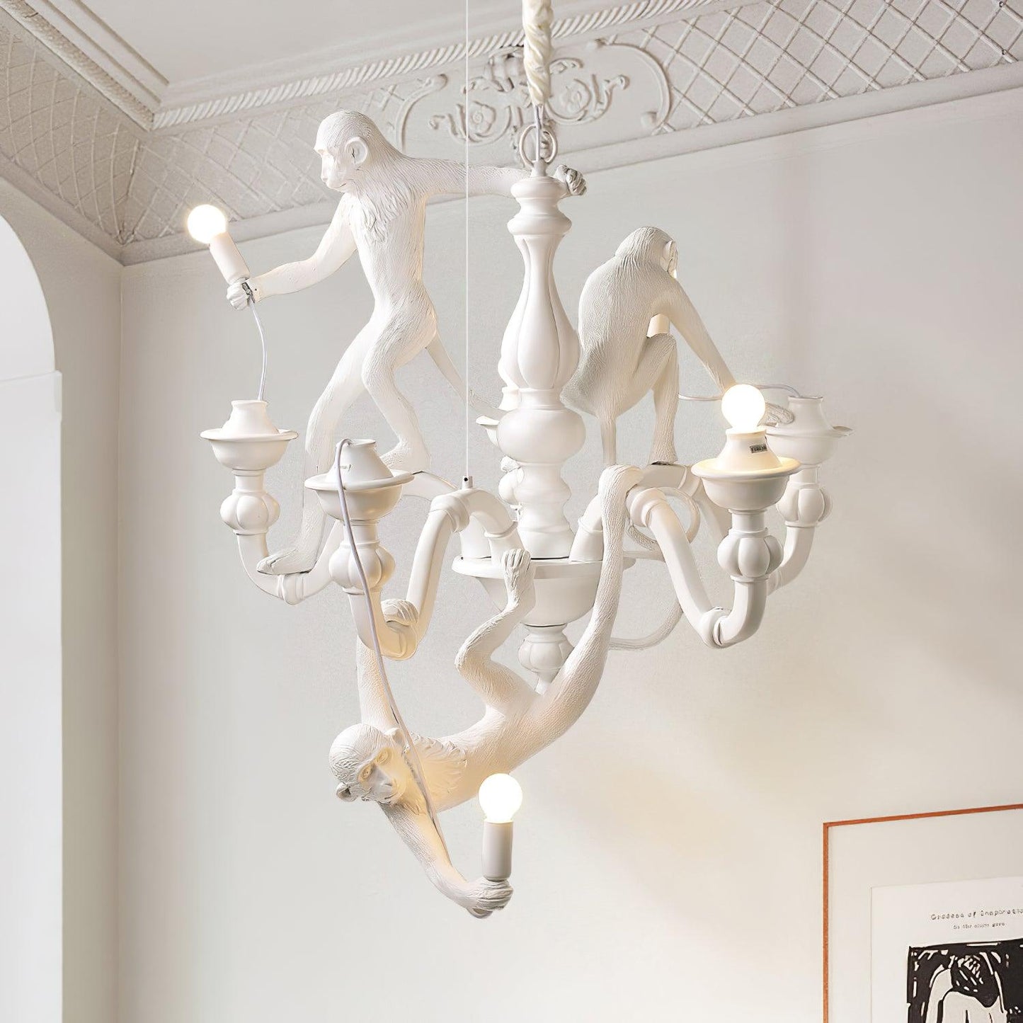 Monkey Chandelier - YIOSI