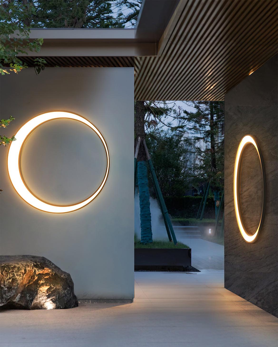 Moon Outdoor Wall Lamp - YIOSI