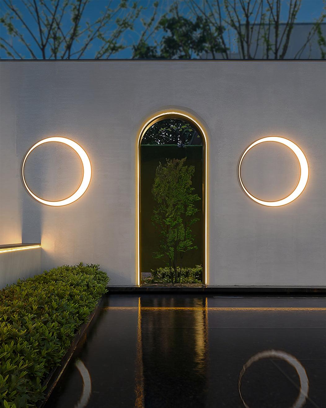 Moon Outdoor Wall Lamp - YIOSI