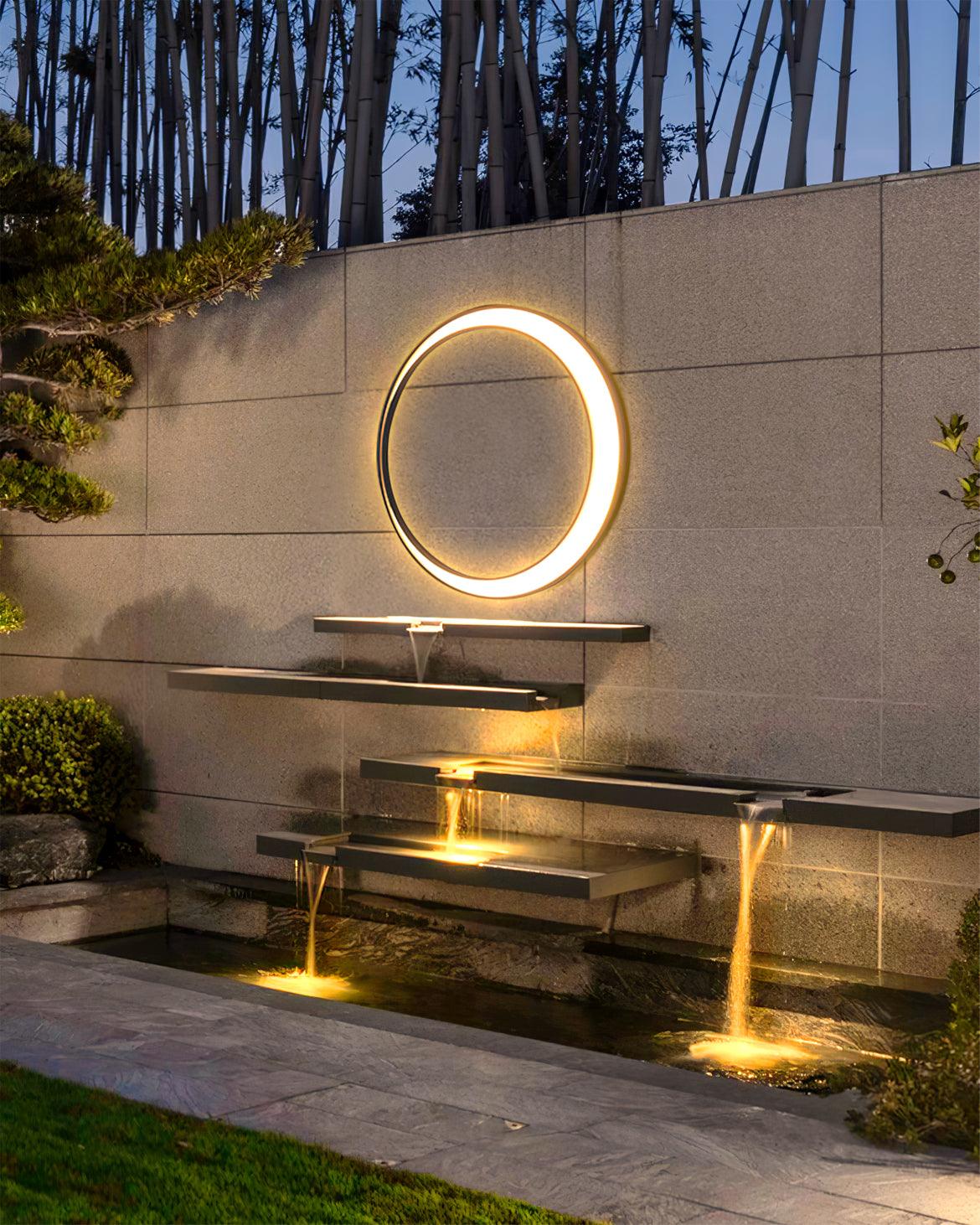 Moon Outdoor Wall Lamp - YIOSI