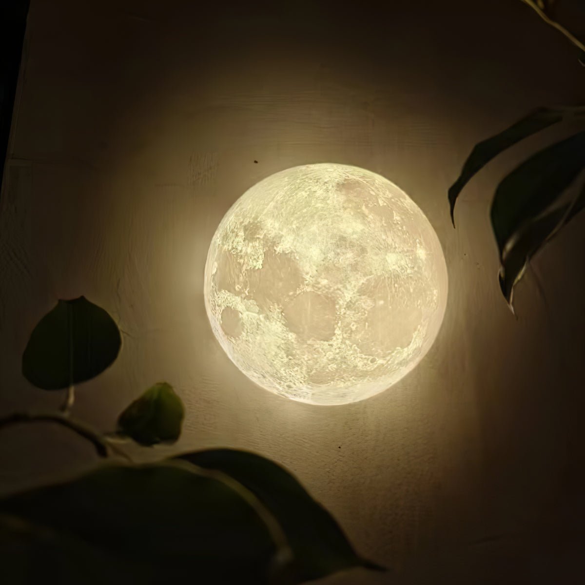 Vakkerlight Hemisphere Moon Wall Lamp – 3D Lunar Light for Home Décor