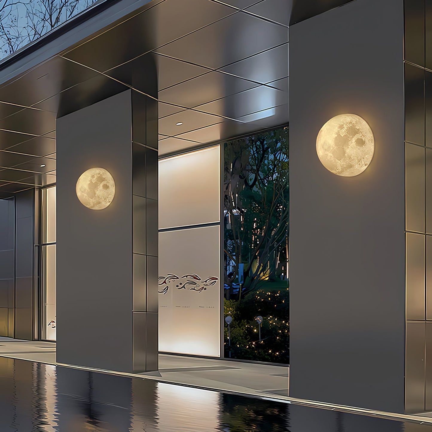 Vakkerlight Hemisphere Moon Wall Lamp – 3D Lunar Light for Home Décor
