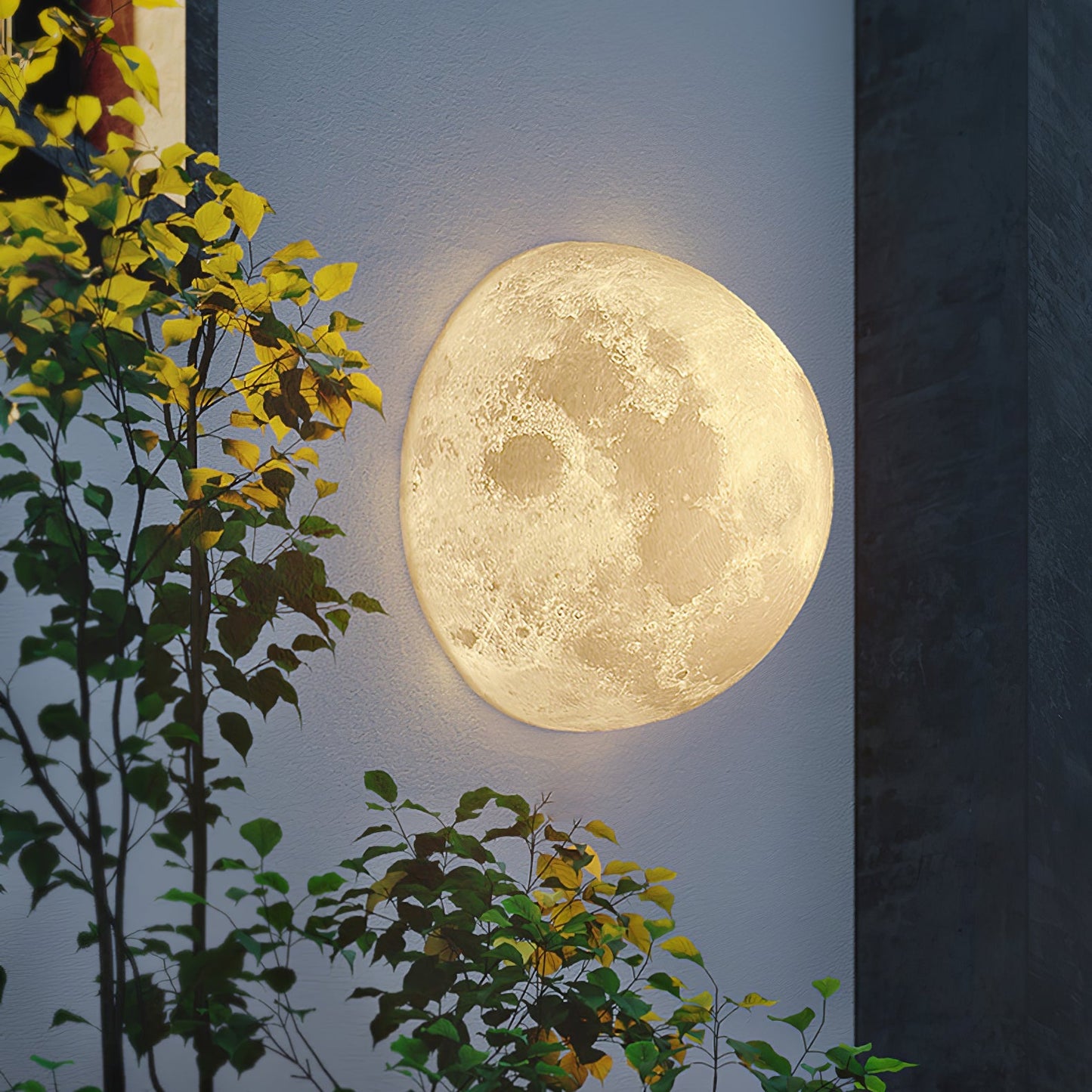 Vakkerlight Hemisphere Moon Wall Lamp – 3D Lunar Light for Home Décor