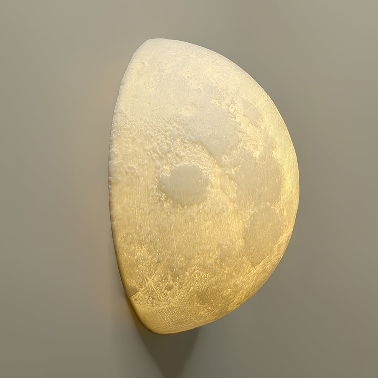Vakkerlight Hemisphere Moon Wall Lamp – 3D Lunar Light for Home Décor