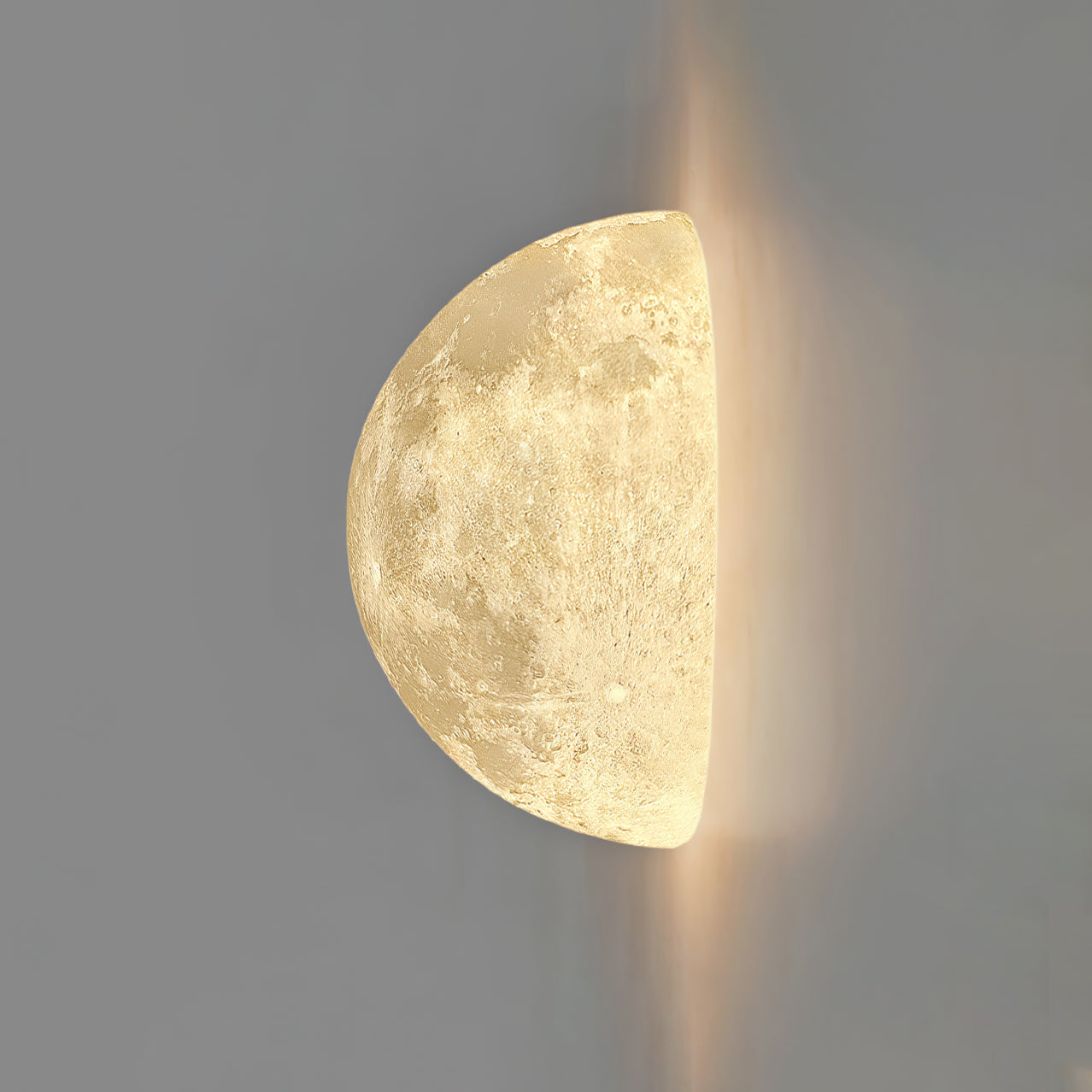 Vakkerlight Hemisphere Moon Wall Lamp – 3D Lunar Light for Home Décor