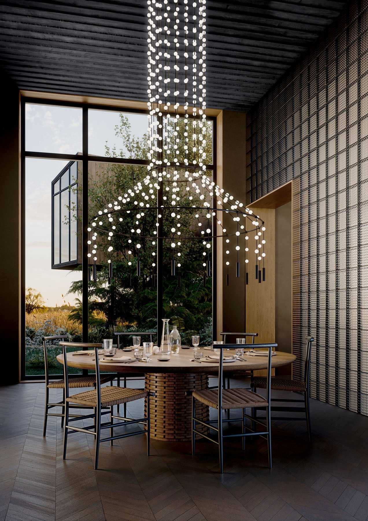 Multidot Customize Chandelier - YIOSI