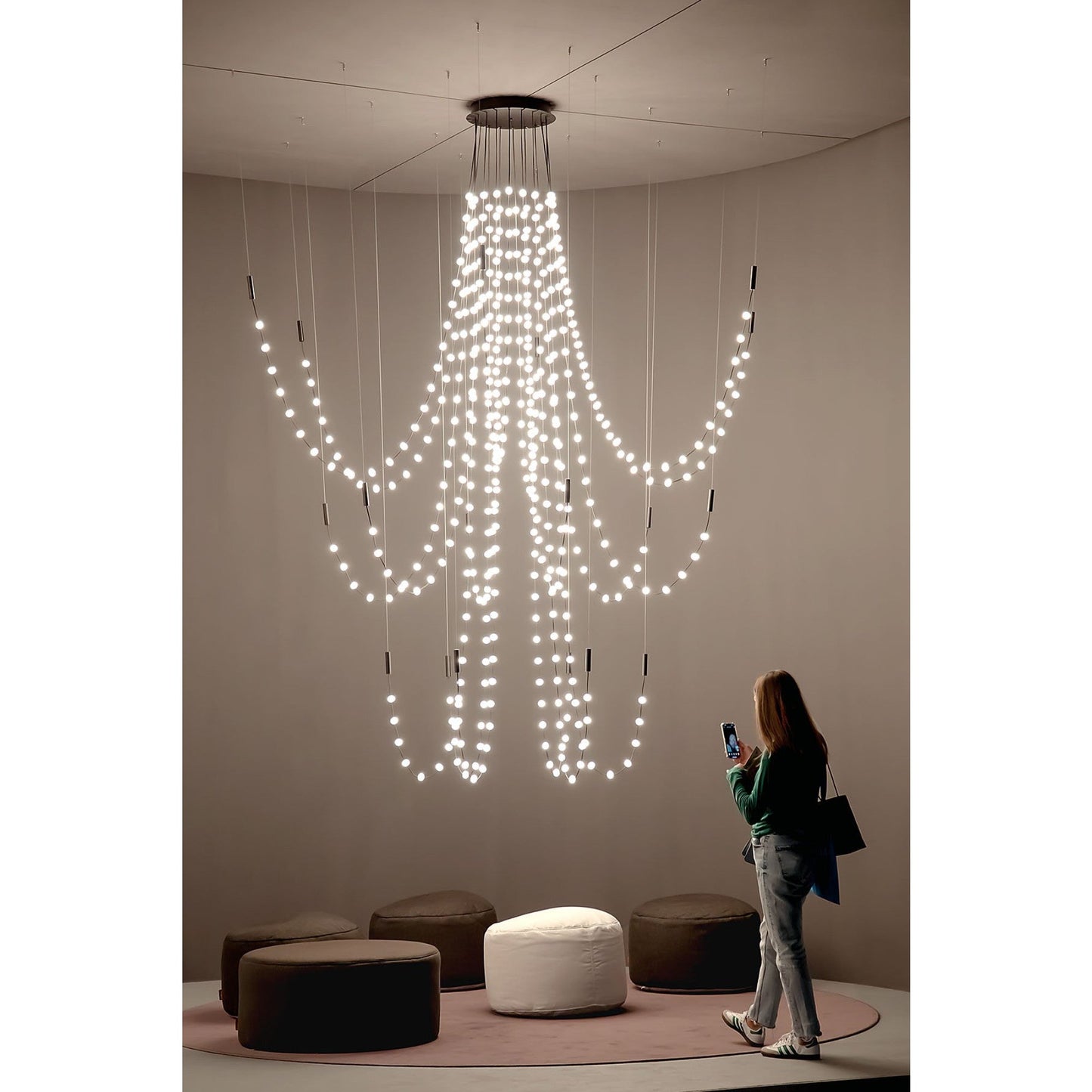 Multidot Customize Chandelier - YIOSI