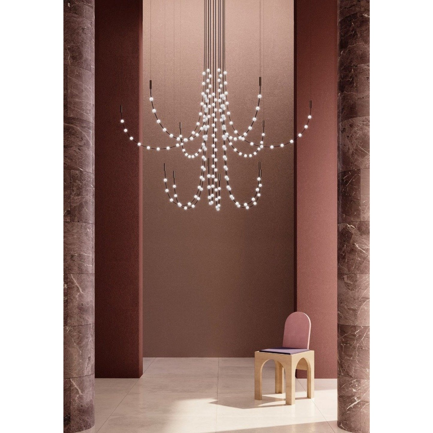Multidot Customize Chandelier - YIOSI