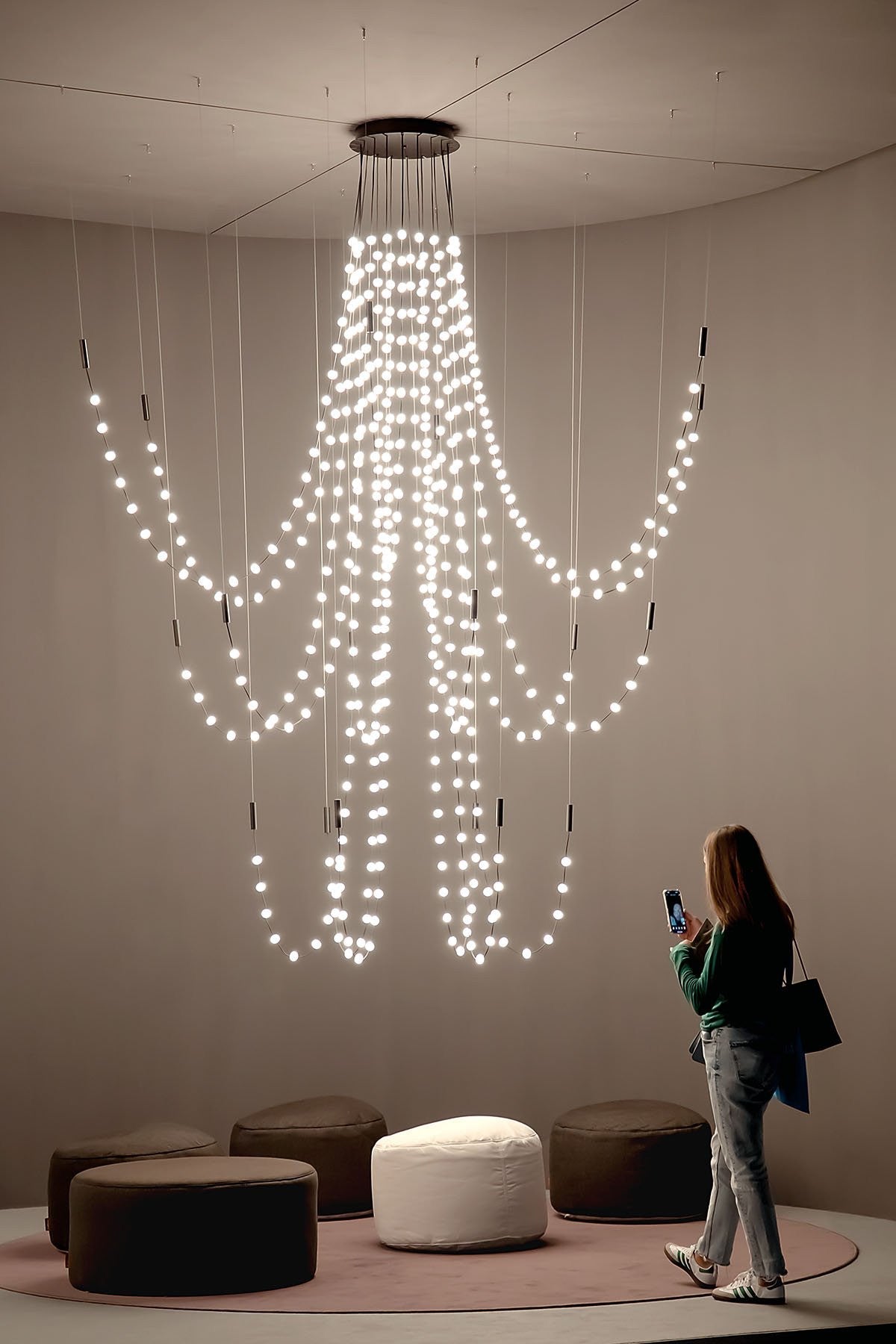 Multidot Customize Chandelier - YIOSI