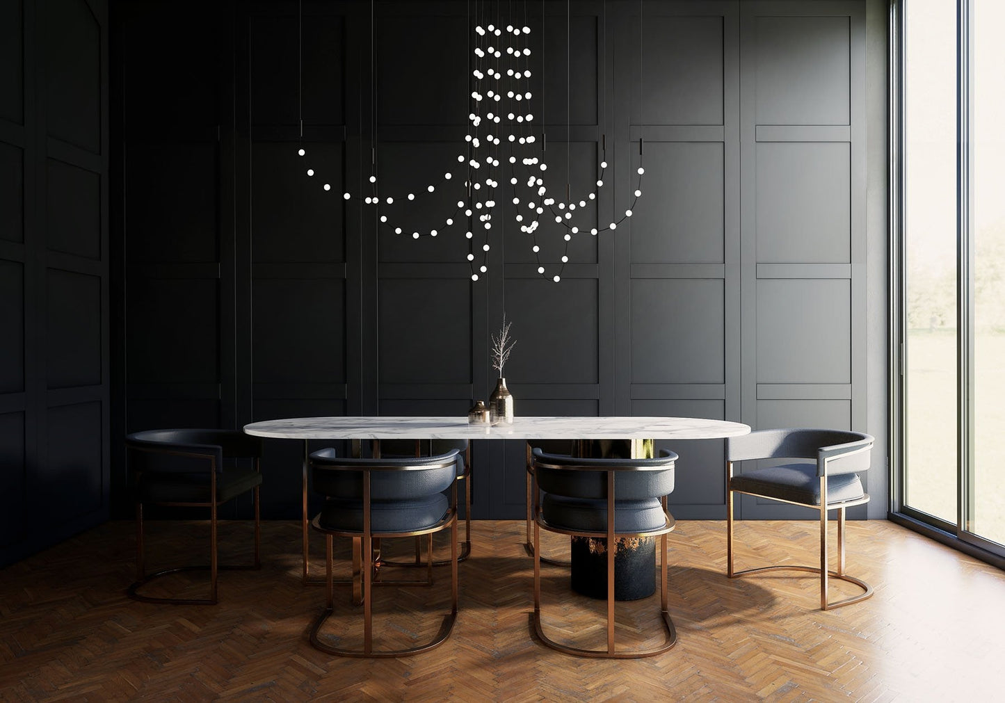 Multidot Customize Chandelier - YIOSI