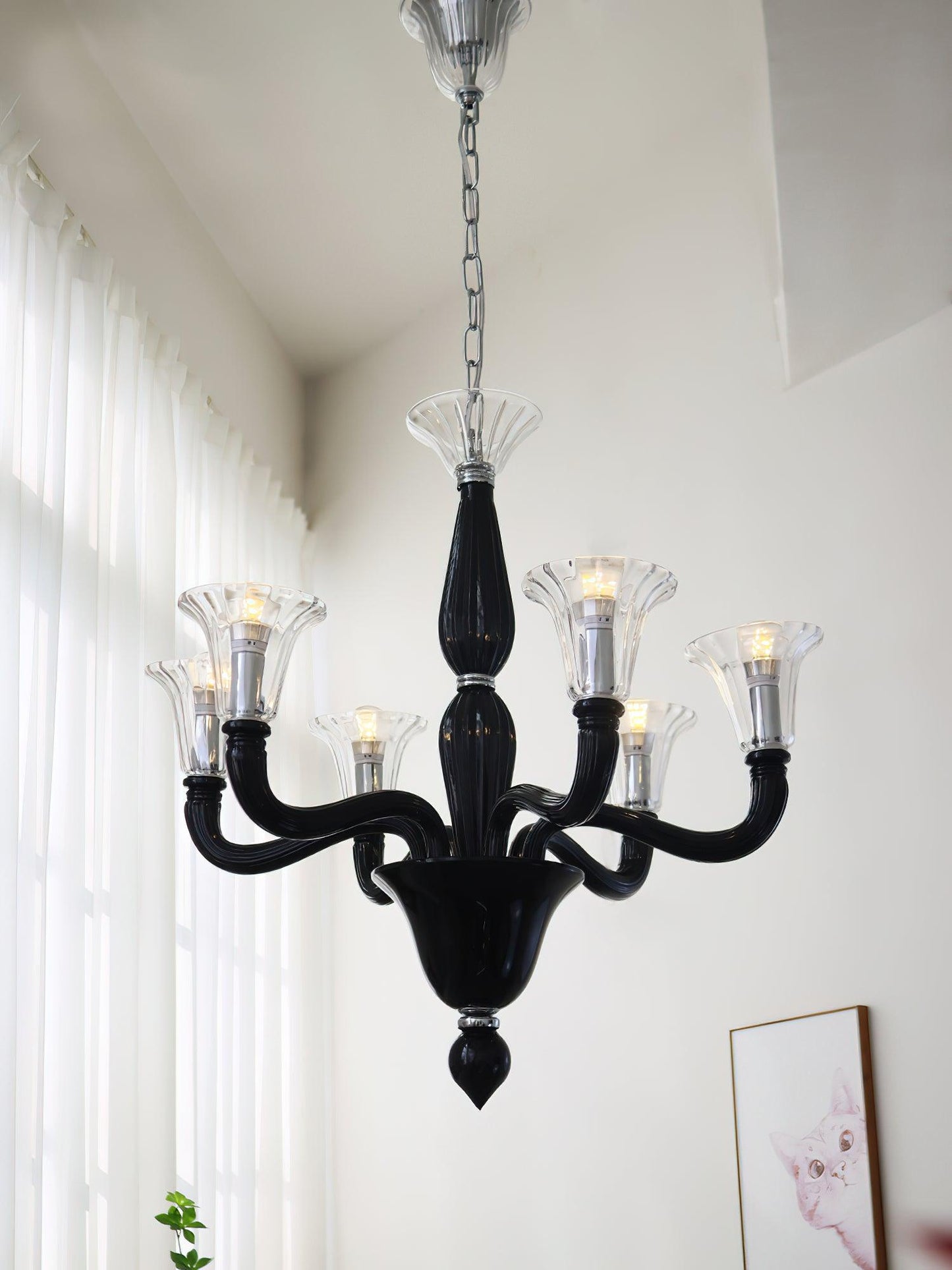Murano Candle Chandelier - YIOSI