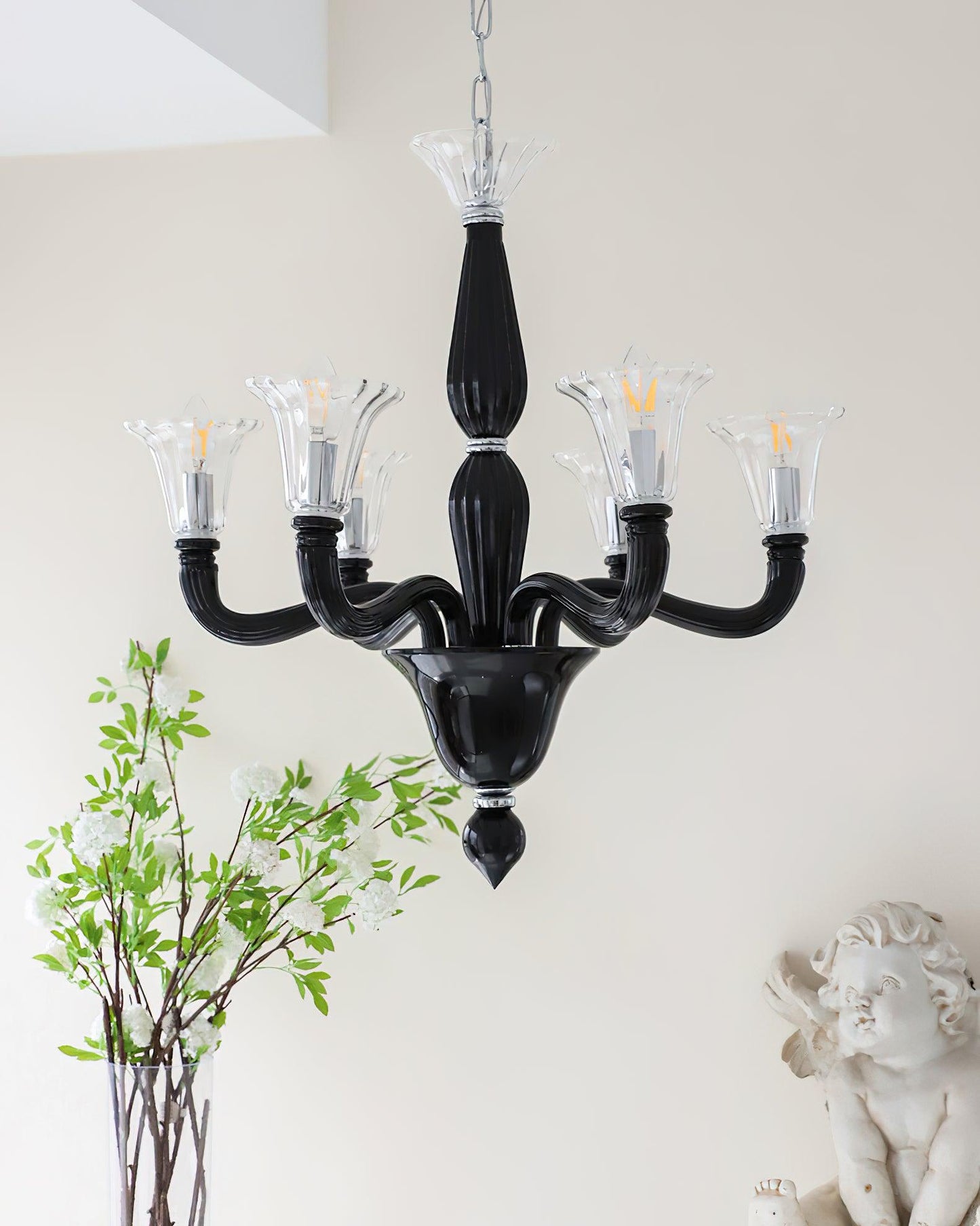 Murano Candle Chandelier - YIOSI