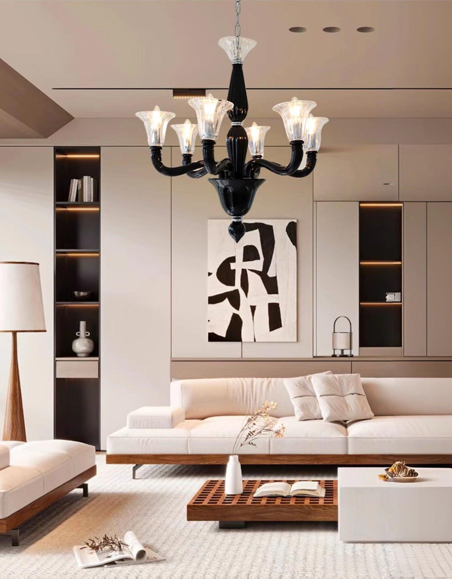 Murano Candle Chandelier - YIOSI