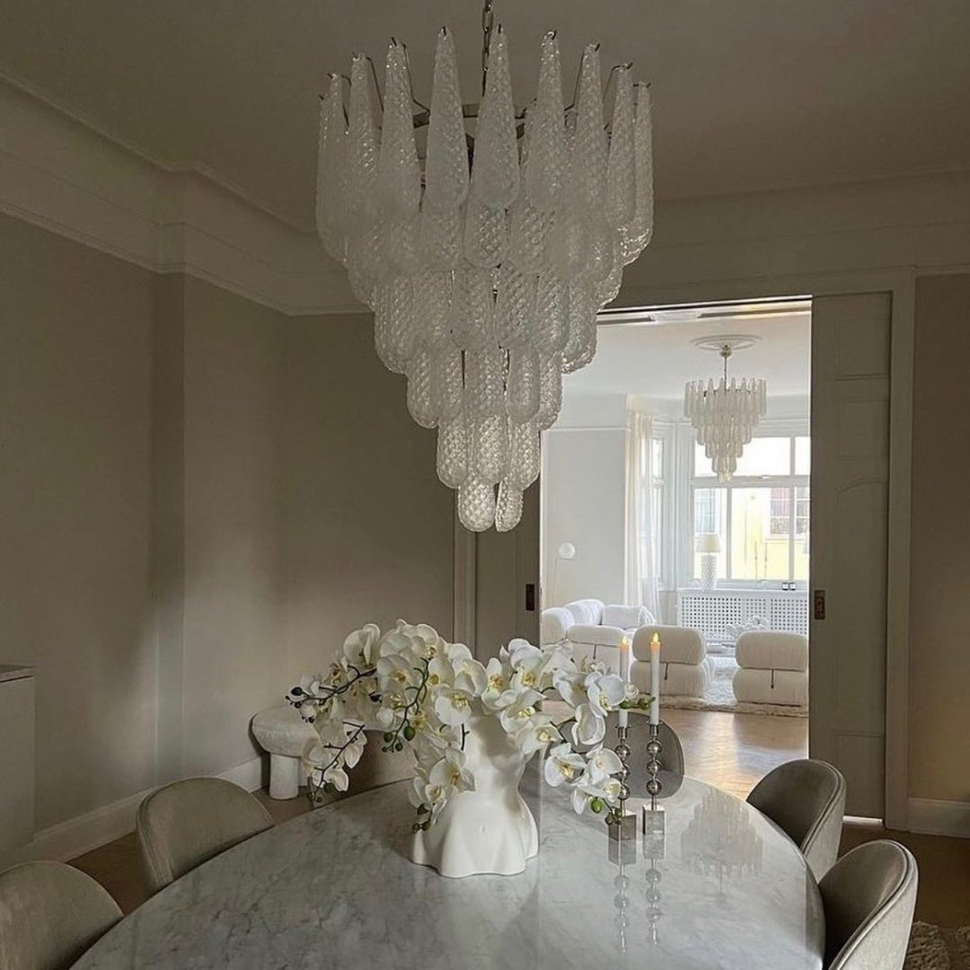 Murano Glass Dewdrop Chandelier - YIOSI