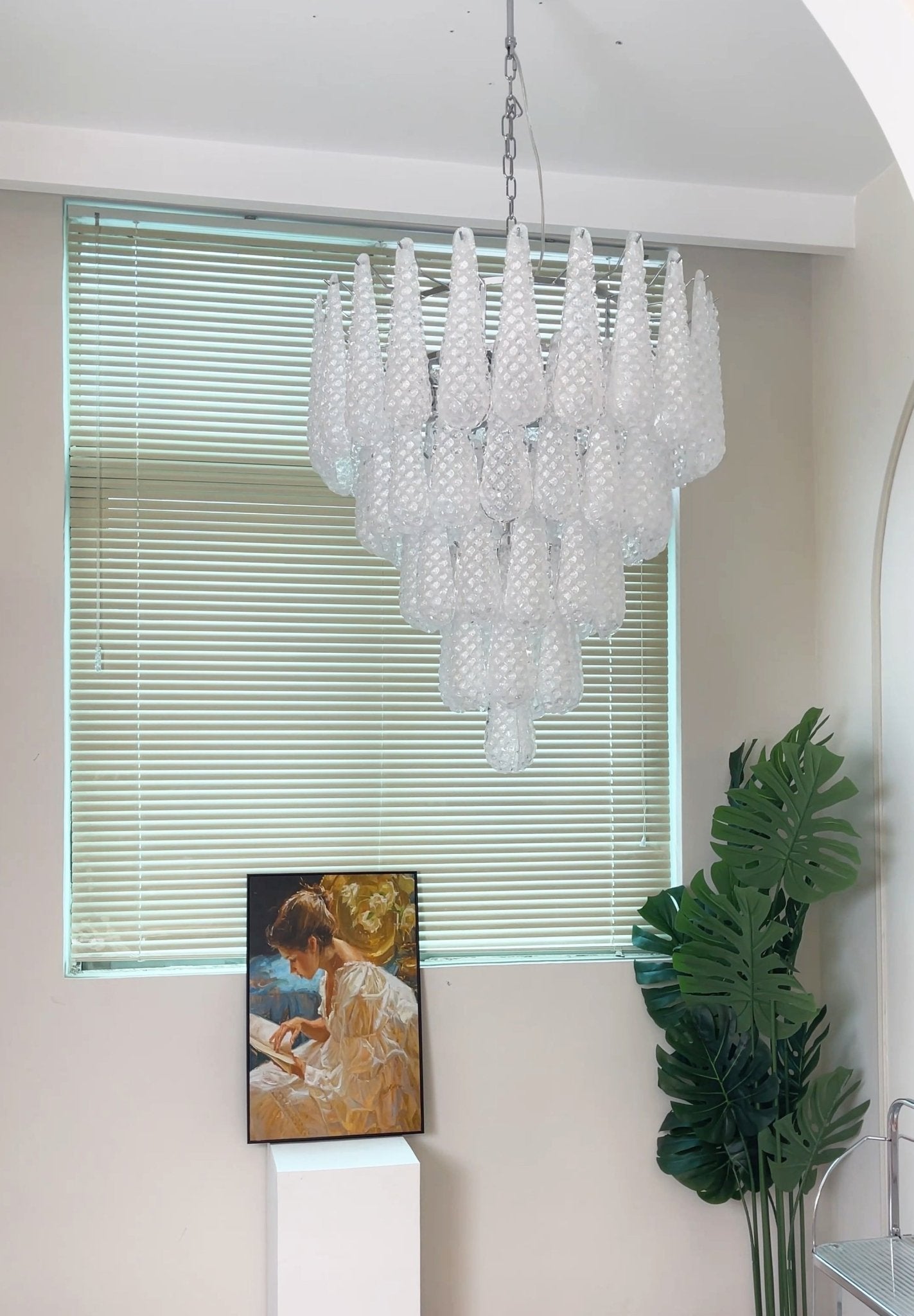 Murano Glass Dewdrop Chandelier - YIOSI