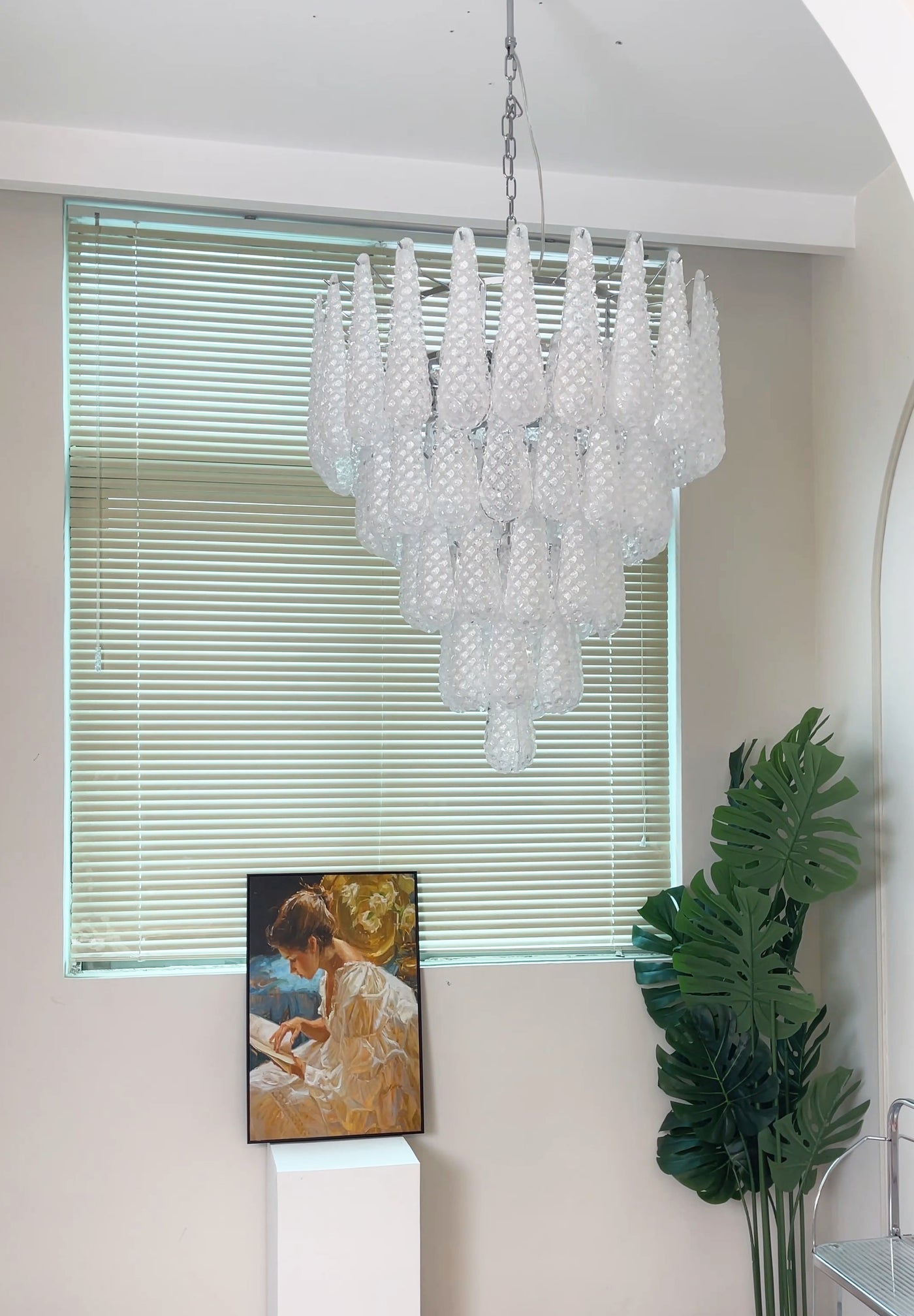 Murano Glass Dewdrop Chandelier - YIOSI
