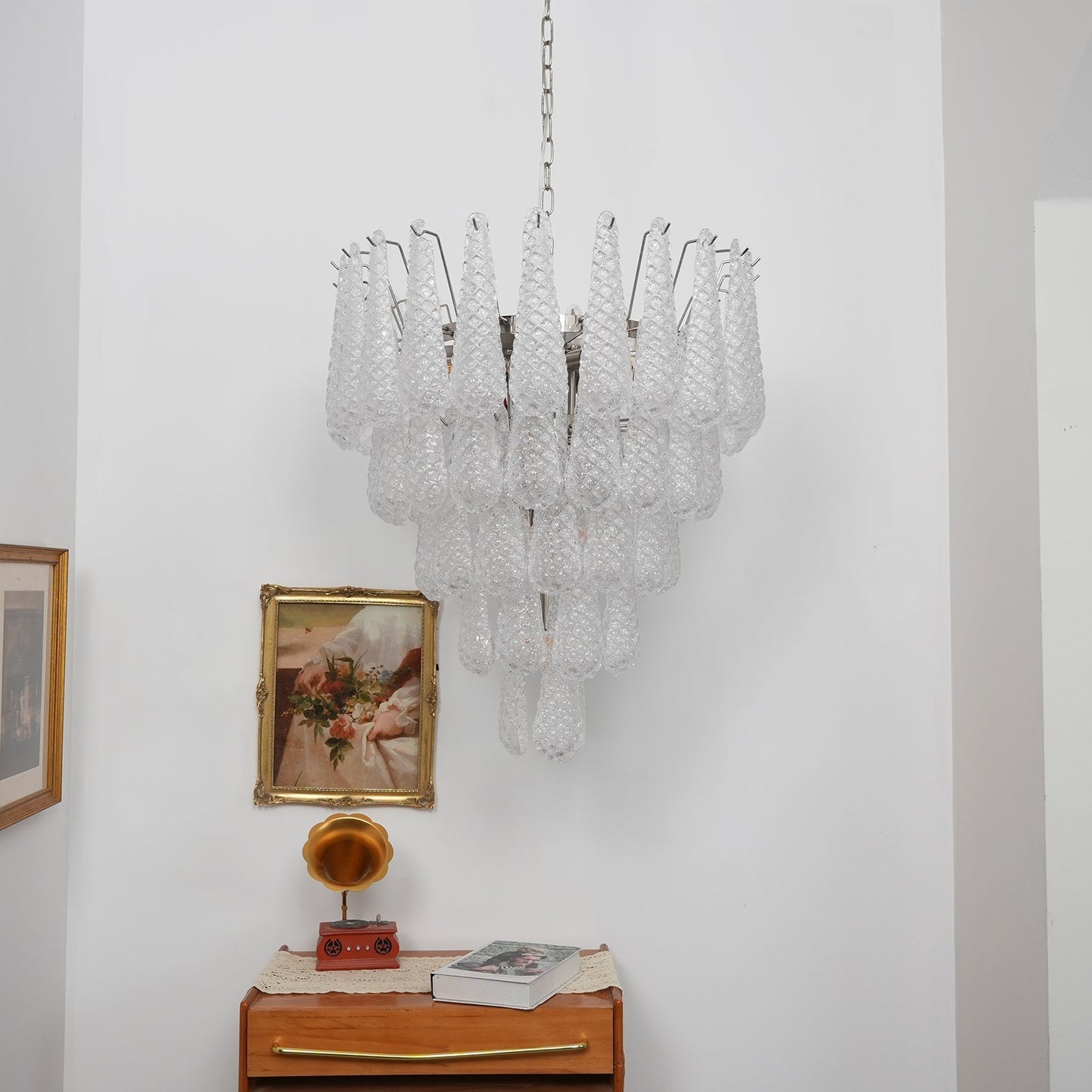 Murano Glass Dewdrop Chandelier - YIOSI
