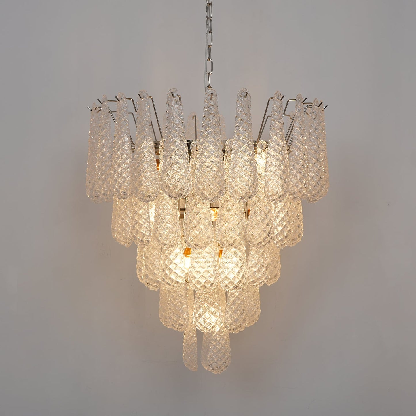 Murano Glass Droplet Chandelier - YIOSI