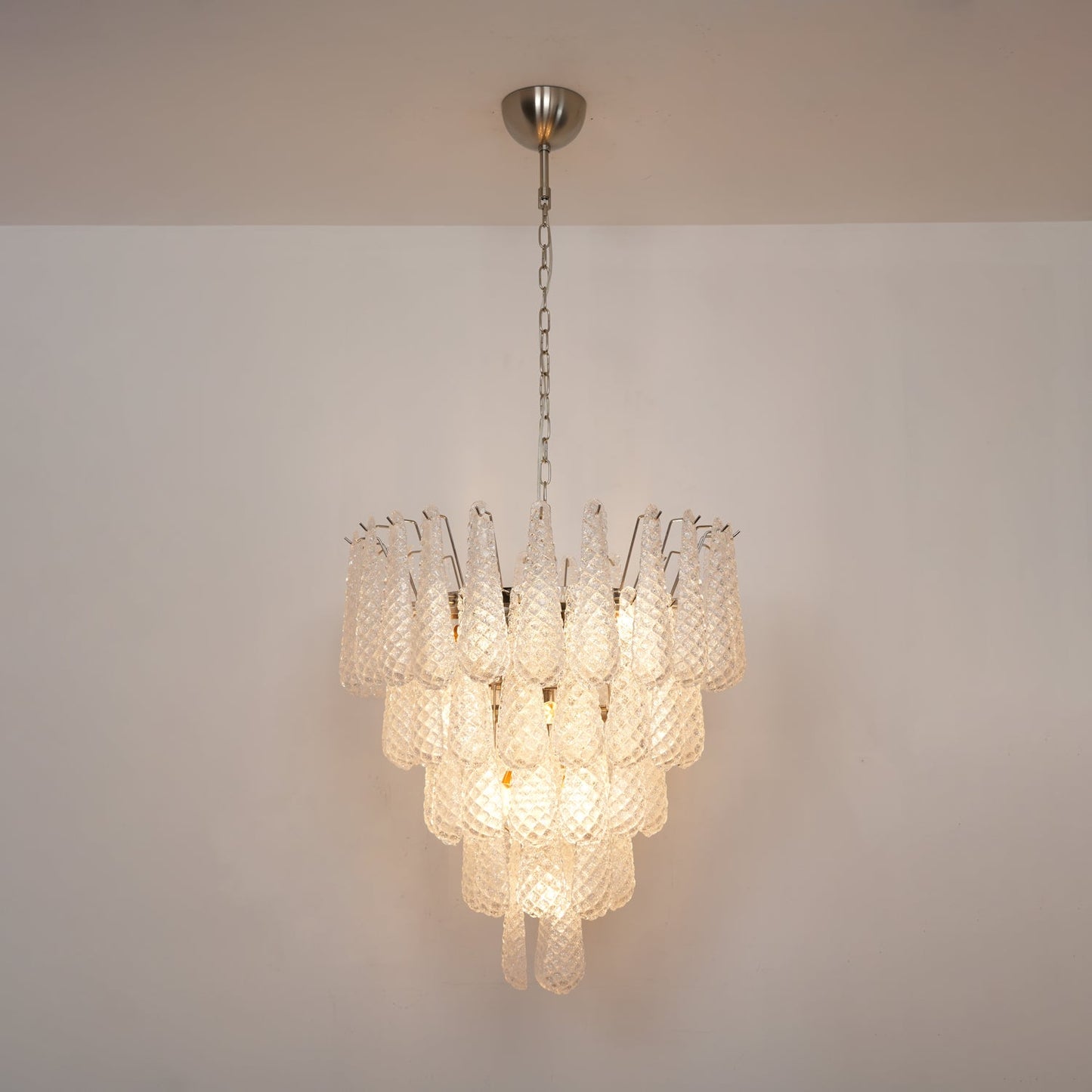Murano Glass Droplet Chandelier - YIOSI