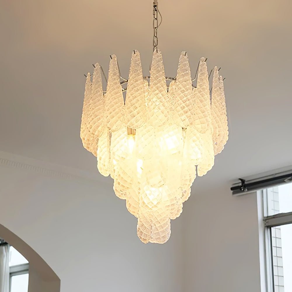 Murano Glass Droplet Chandelier - YIOSI