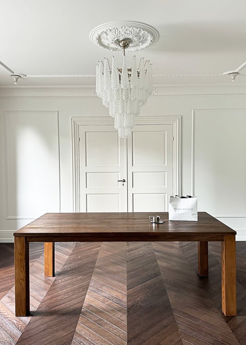 Murano Glass Droplet Chandelier - YIOSI