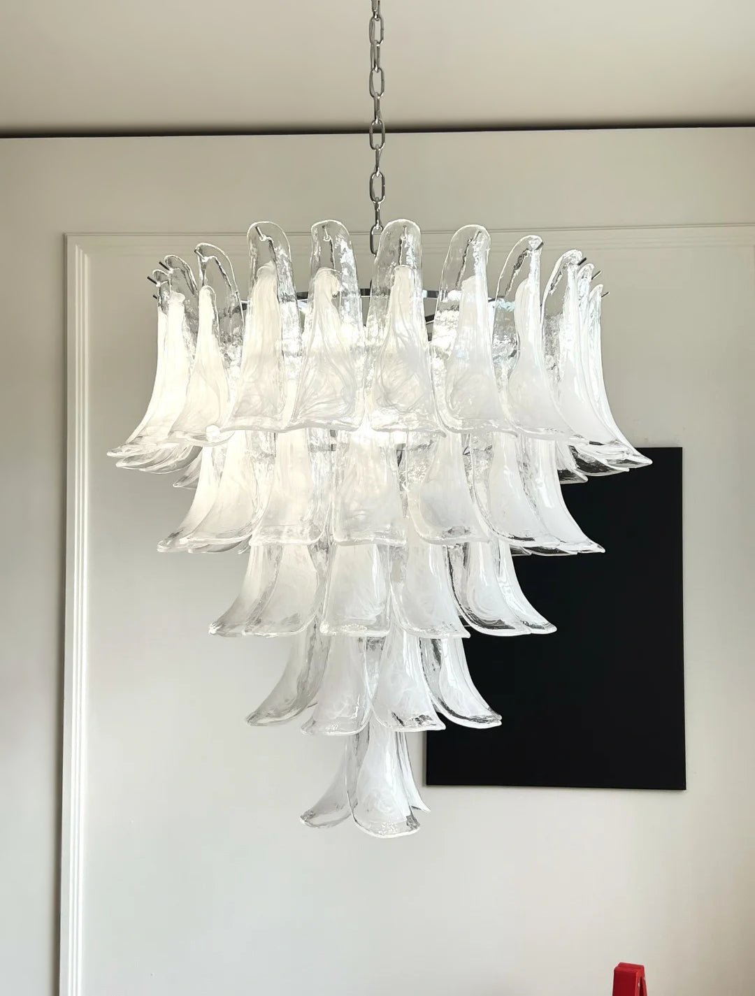 Murano Glass Petals Chandelier - YIOSI