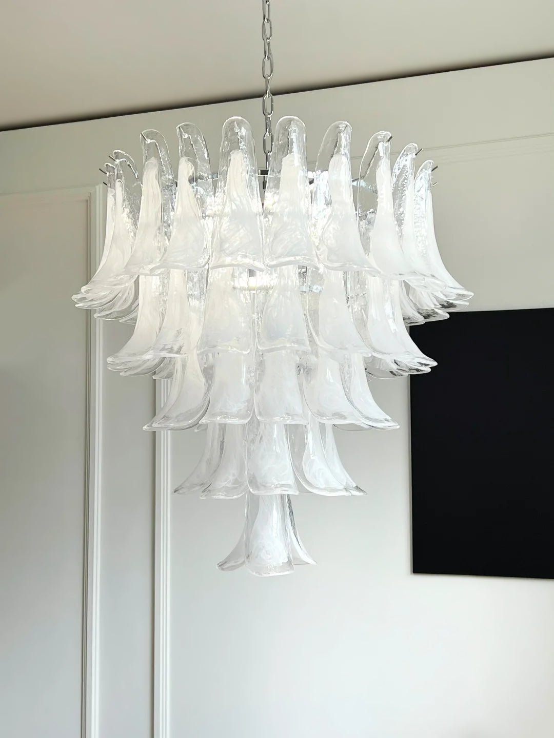 Murano Glass Petals Chandelier - YIOSI