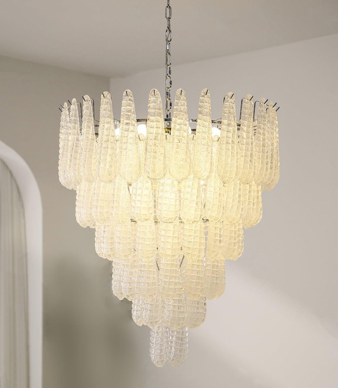 Murano Glass Pinecone Chandelier - YIOSI