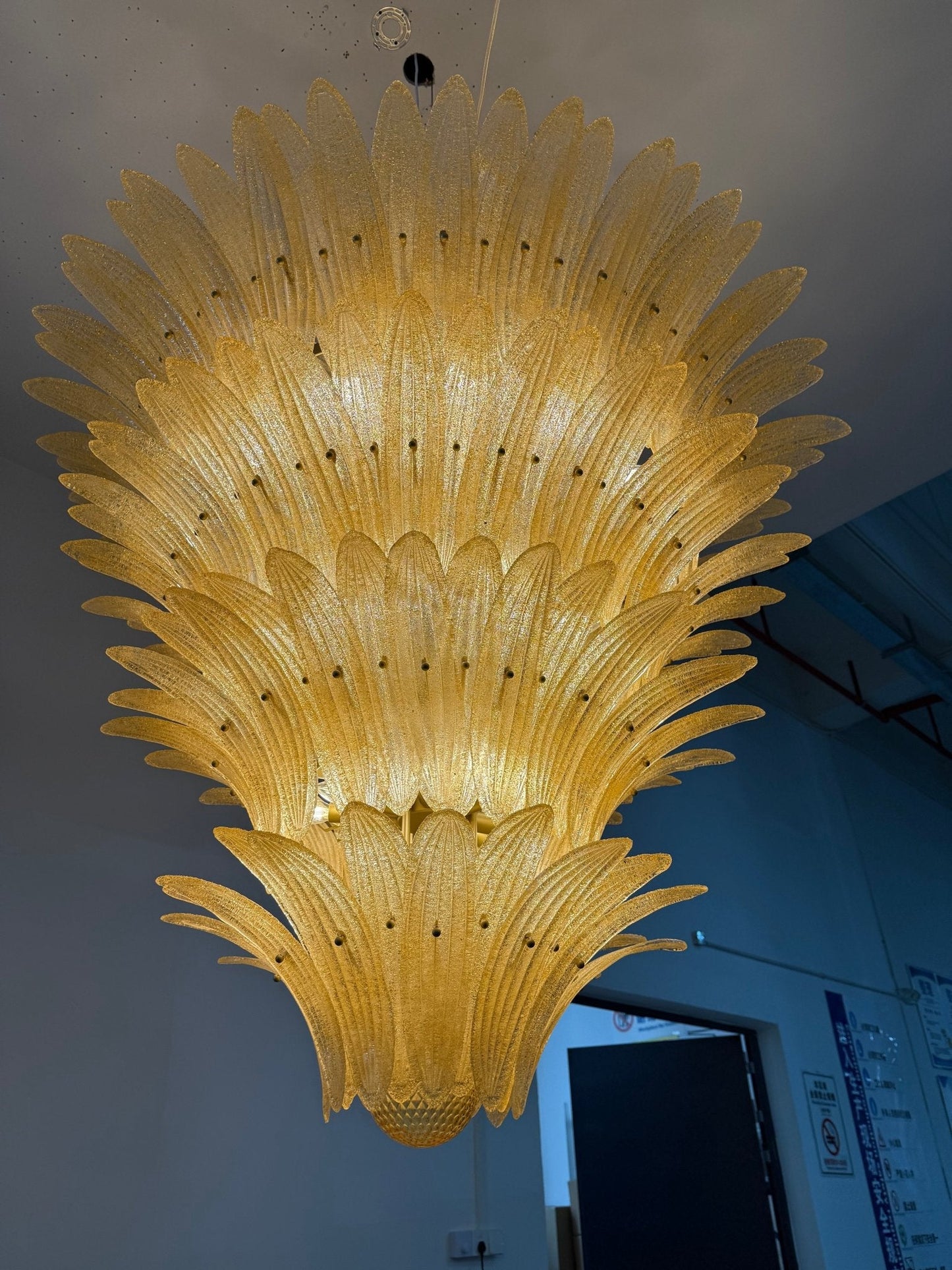 Murano Palmette Chandelier - YIOSI