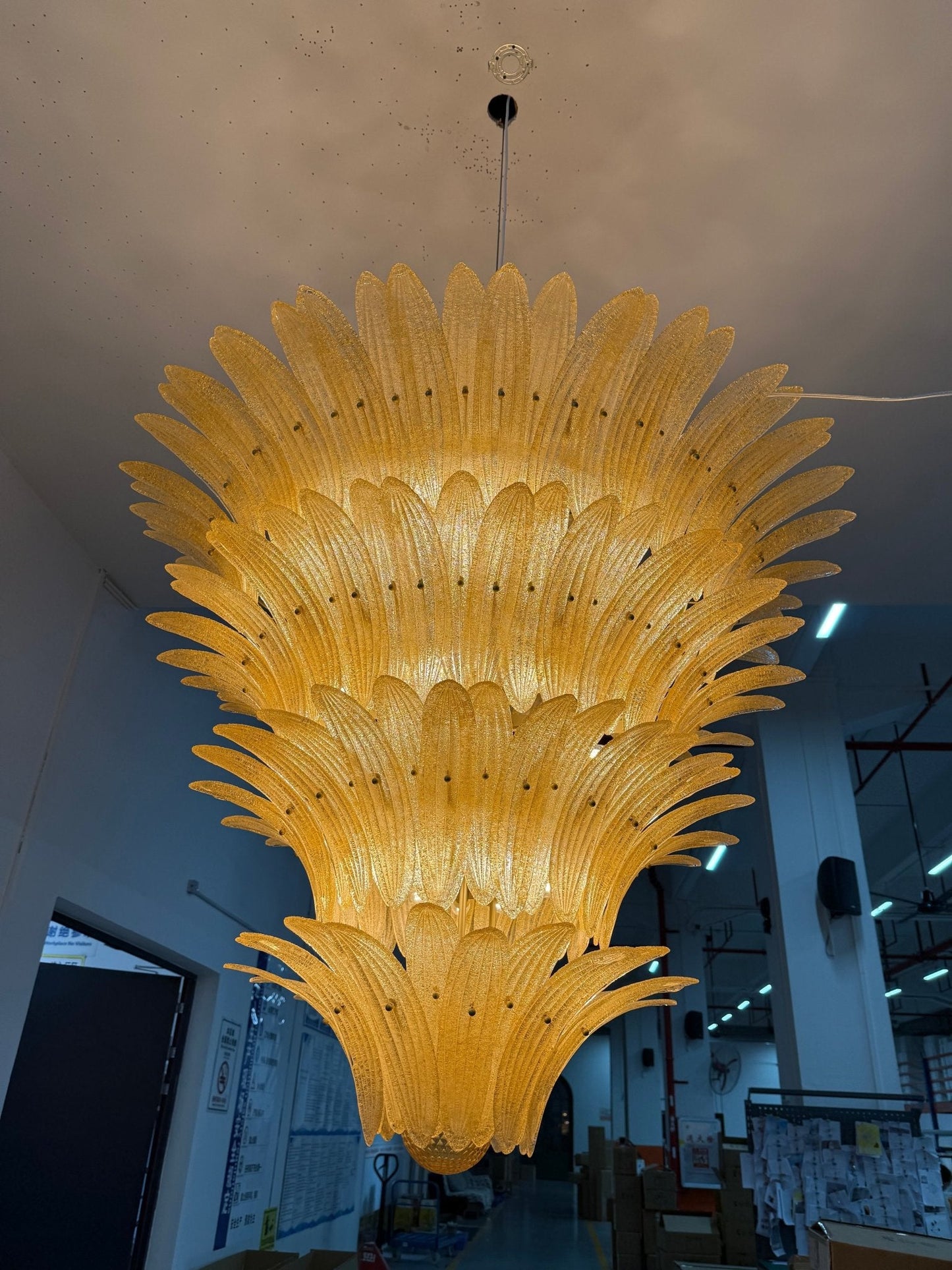 Murano Palmette Chandelier - YIOSI