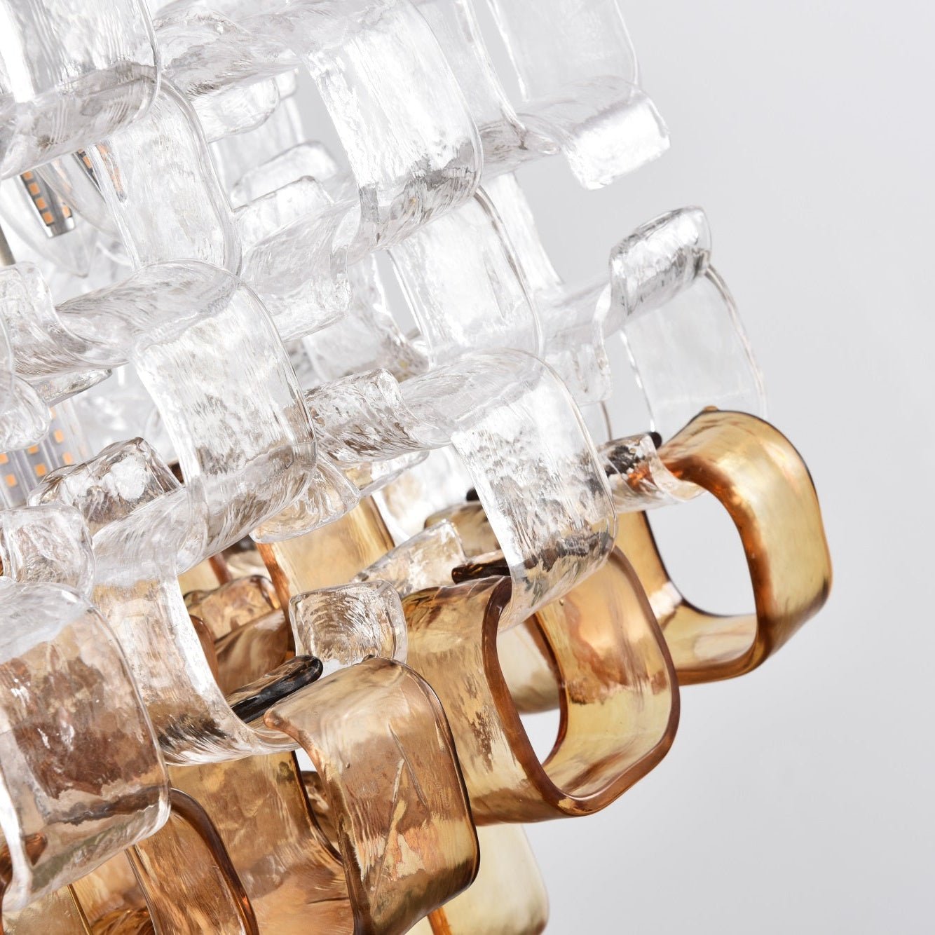 Murano Poliarte Interlocking Chandelier - YIOSI