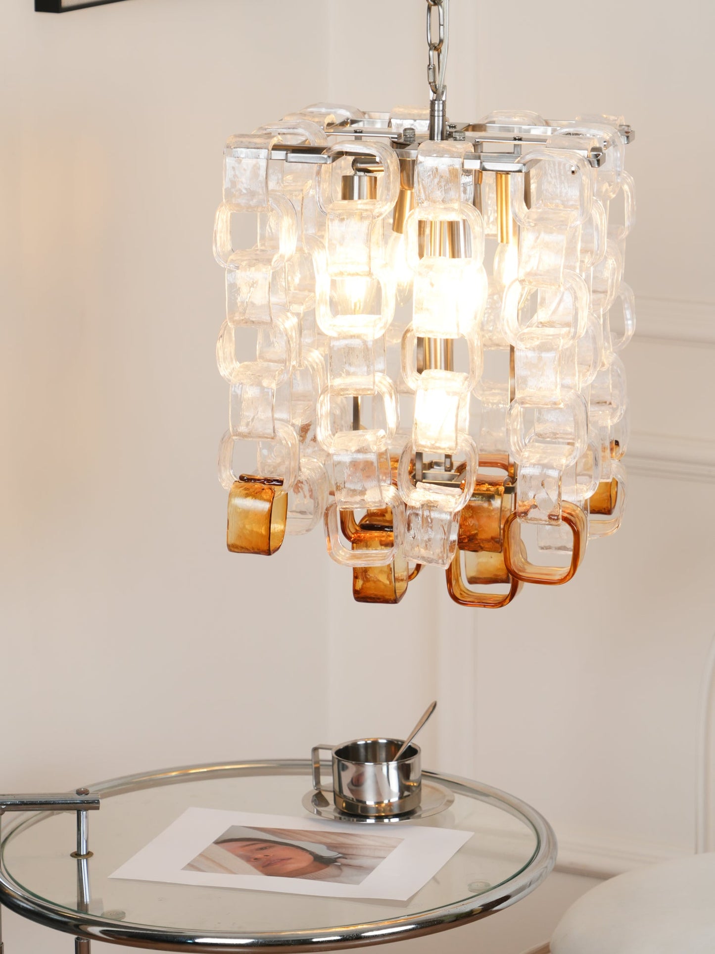 Murano Poliarte Interlocking Chandelier - YIOSI