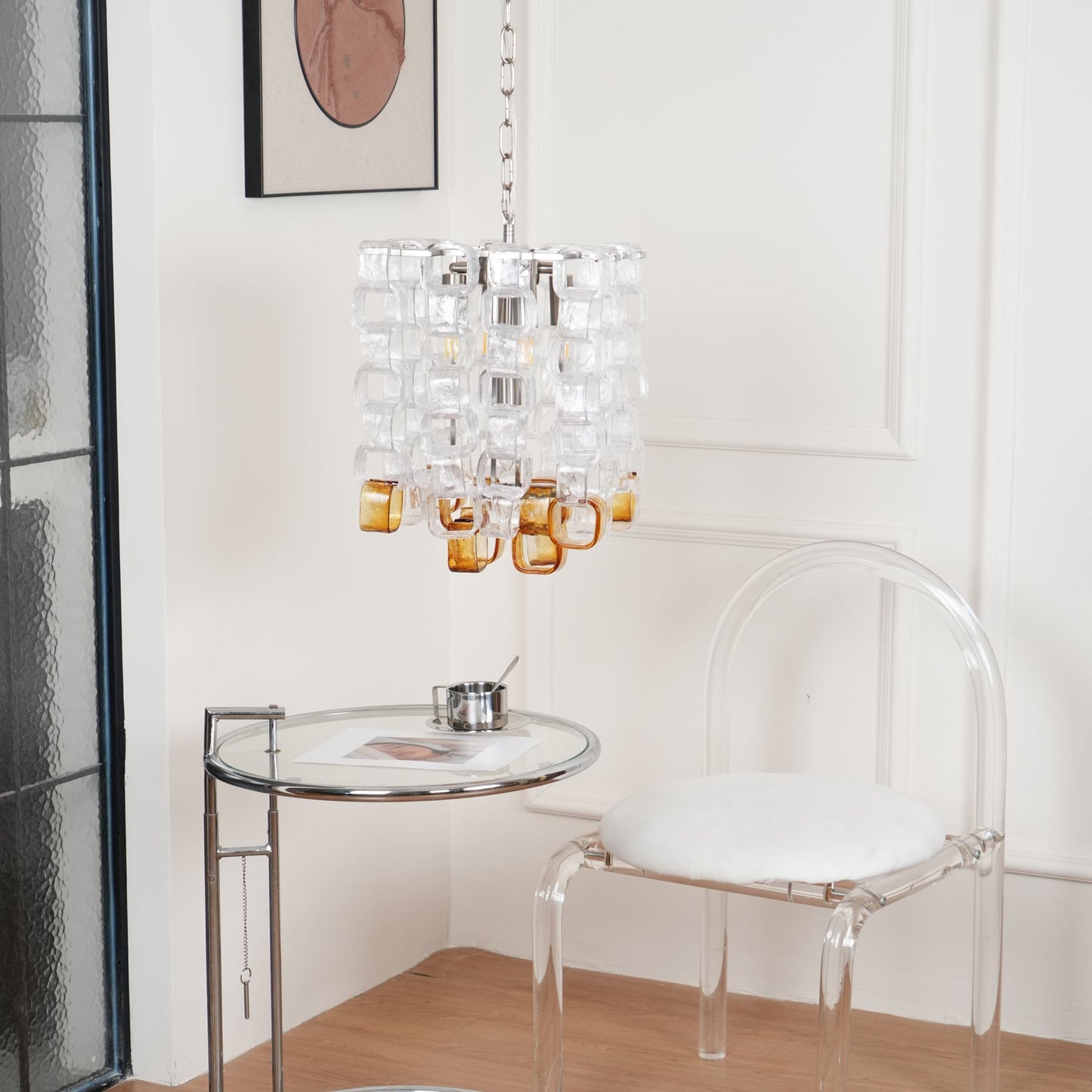 Murano Poliarte Interlocking Chandelier - YIOSI
