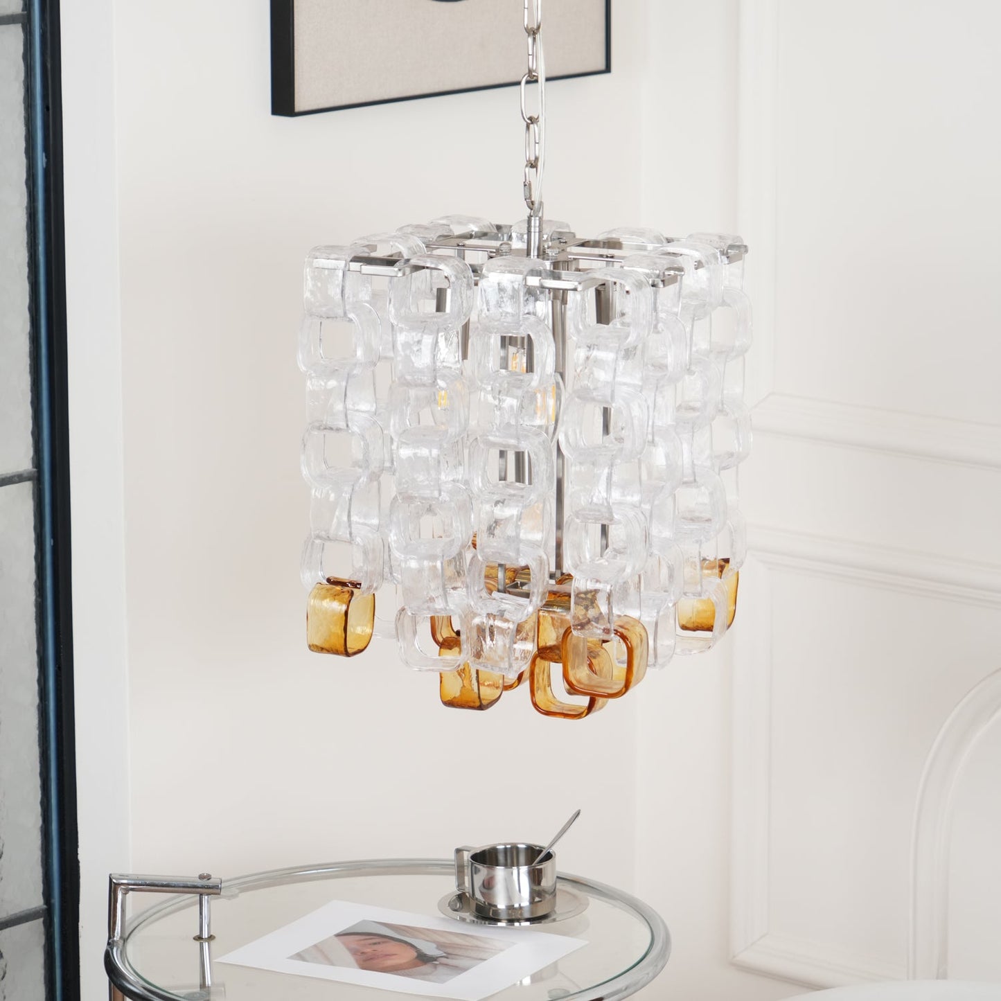 Murano Poliarte Interlocking Chandelier - YIOSI
