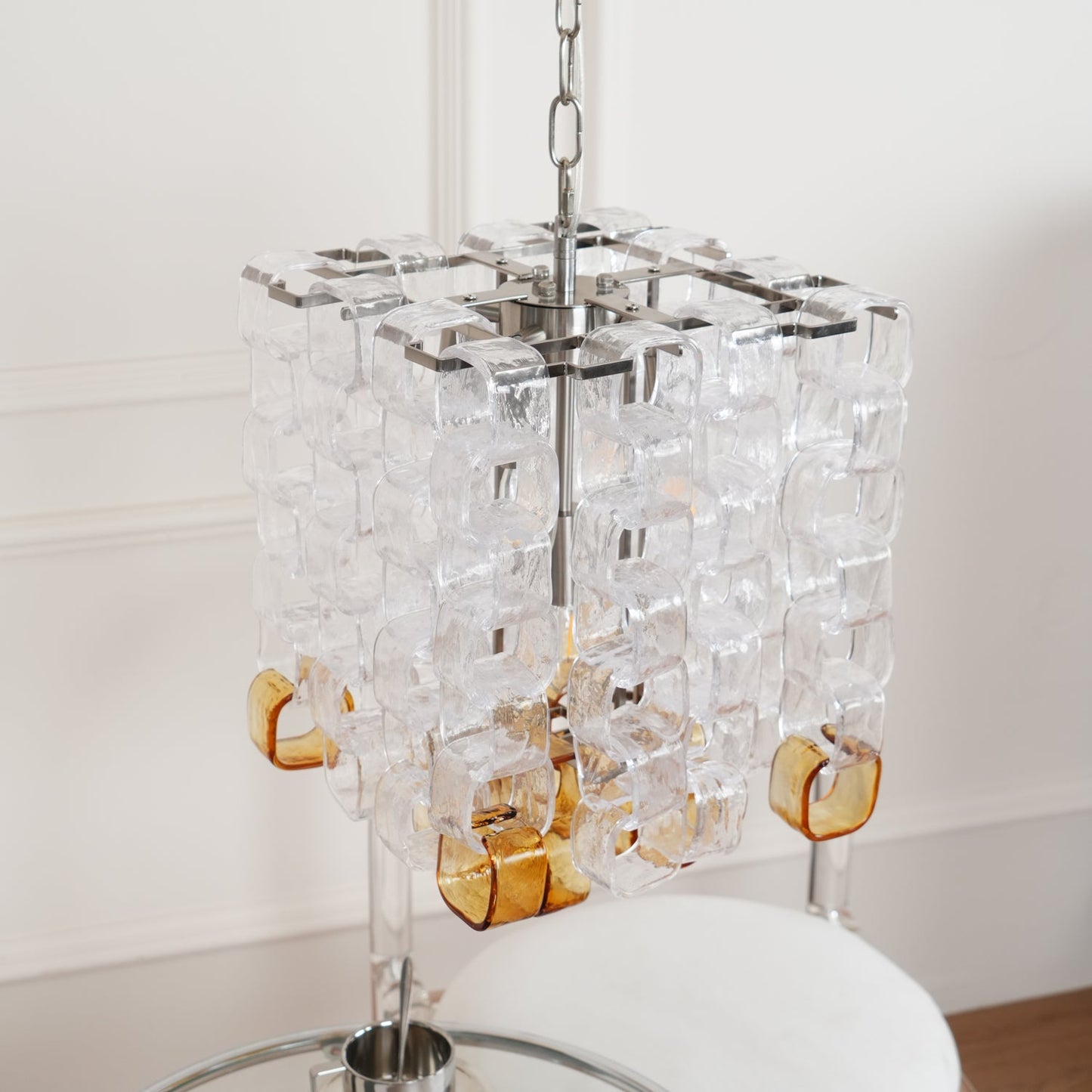 Murano Poliarte Interlocking Chandelier - YIOSI