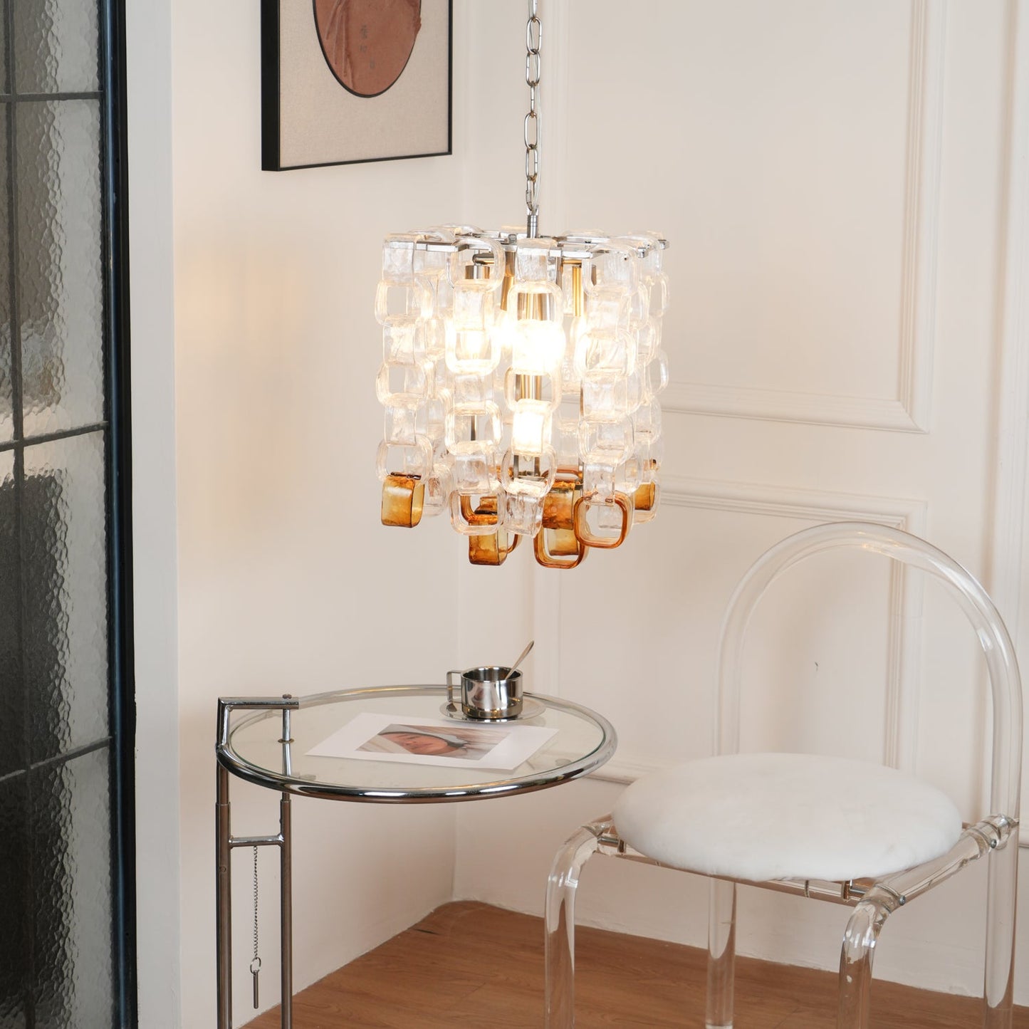 Murano Poliarte Interlocking Chandelier - YIOSI