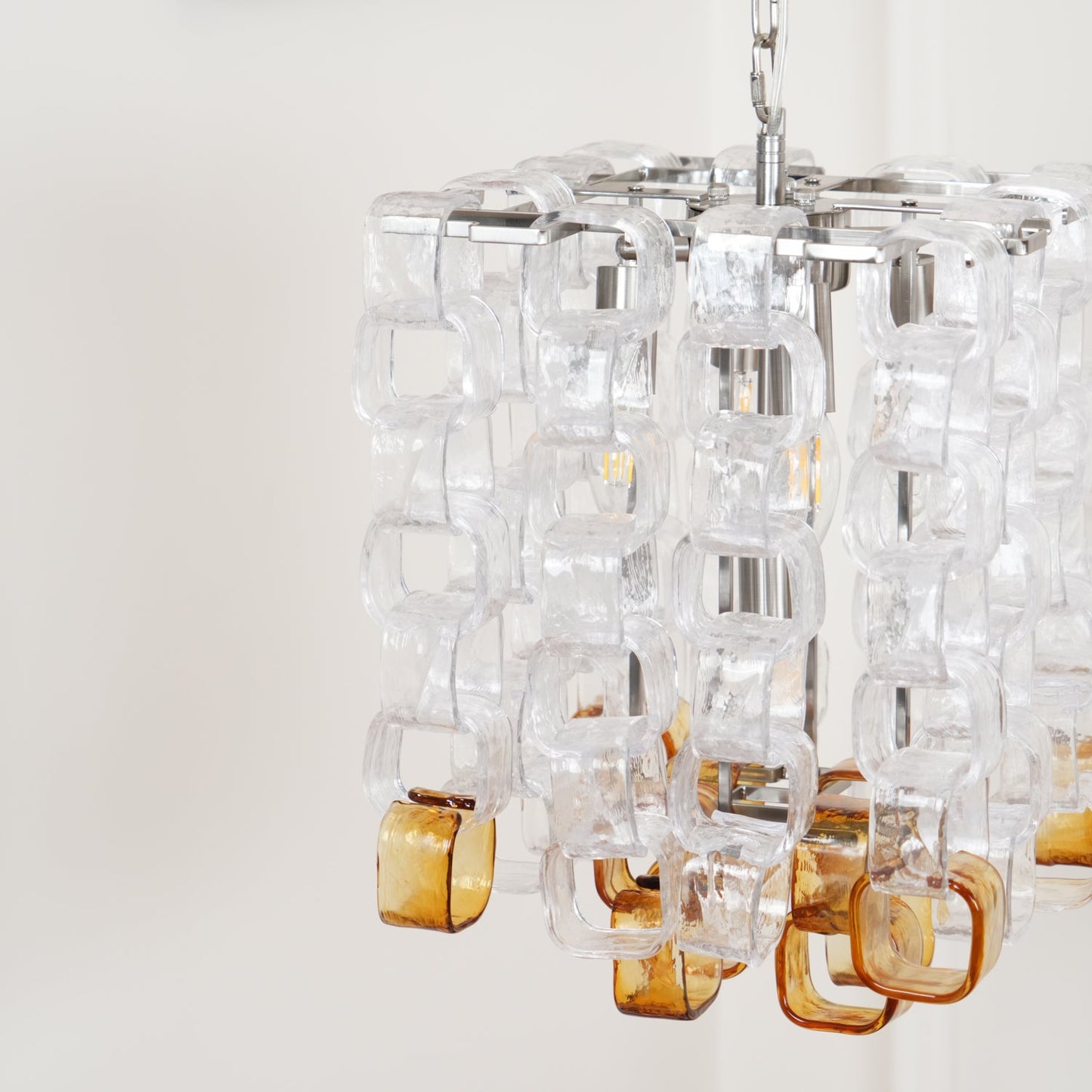 Murano Poliarte Interlocking Chandelier - YIOSI