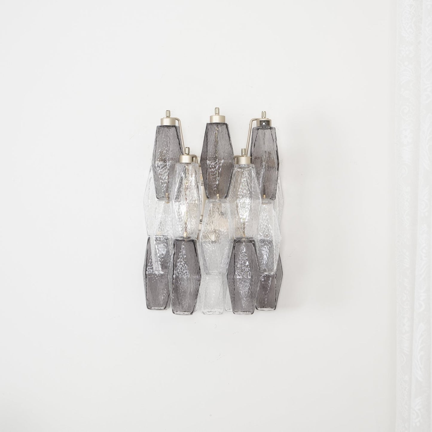 Murano Rhombus Glass Wall Lamp - YIOSI