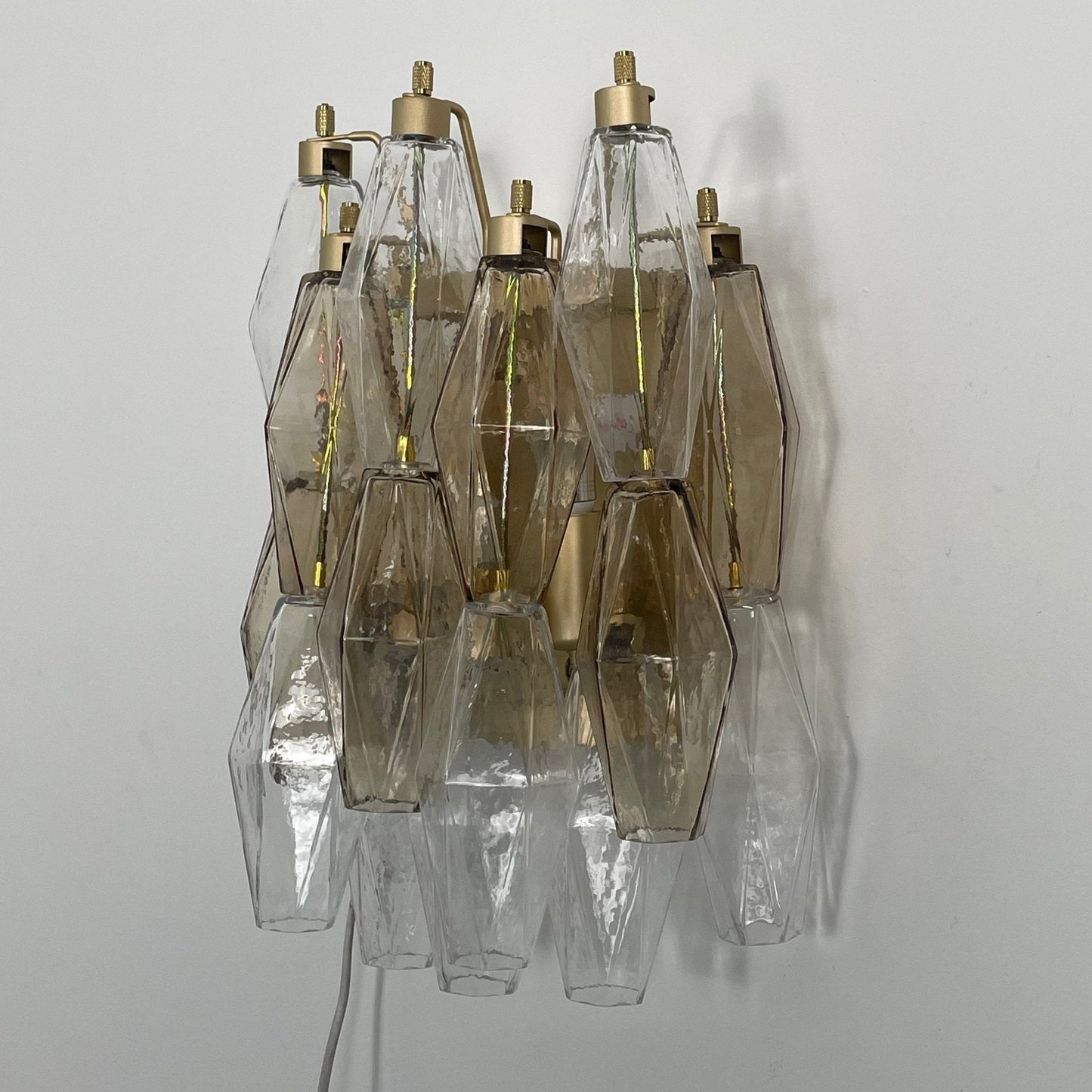 Murano Rhombus Glass Wall Lamp - YIOSI