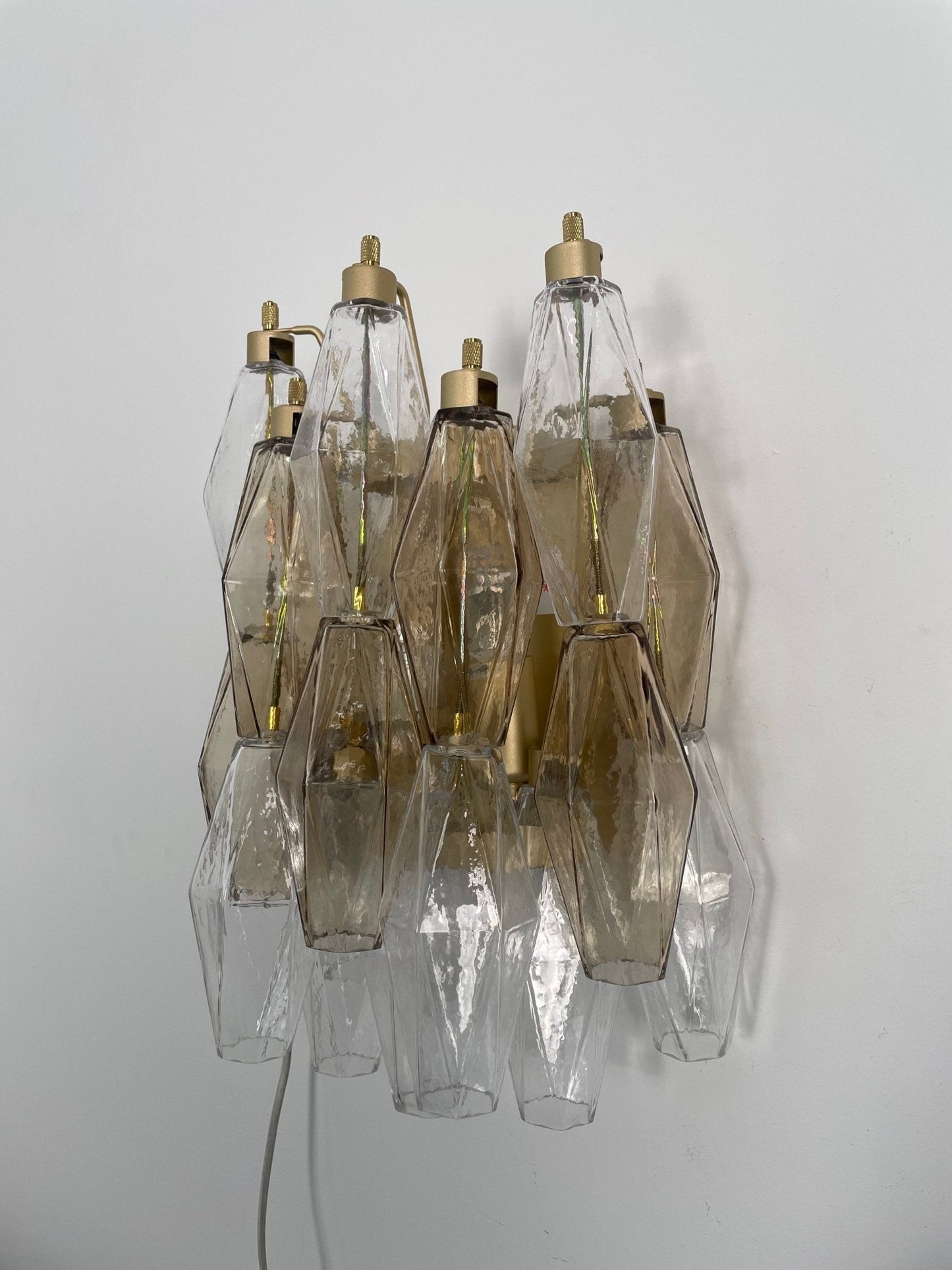 Murano Rhombus Glass Wall Lamp - YIOSI