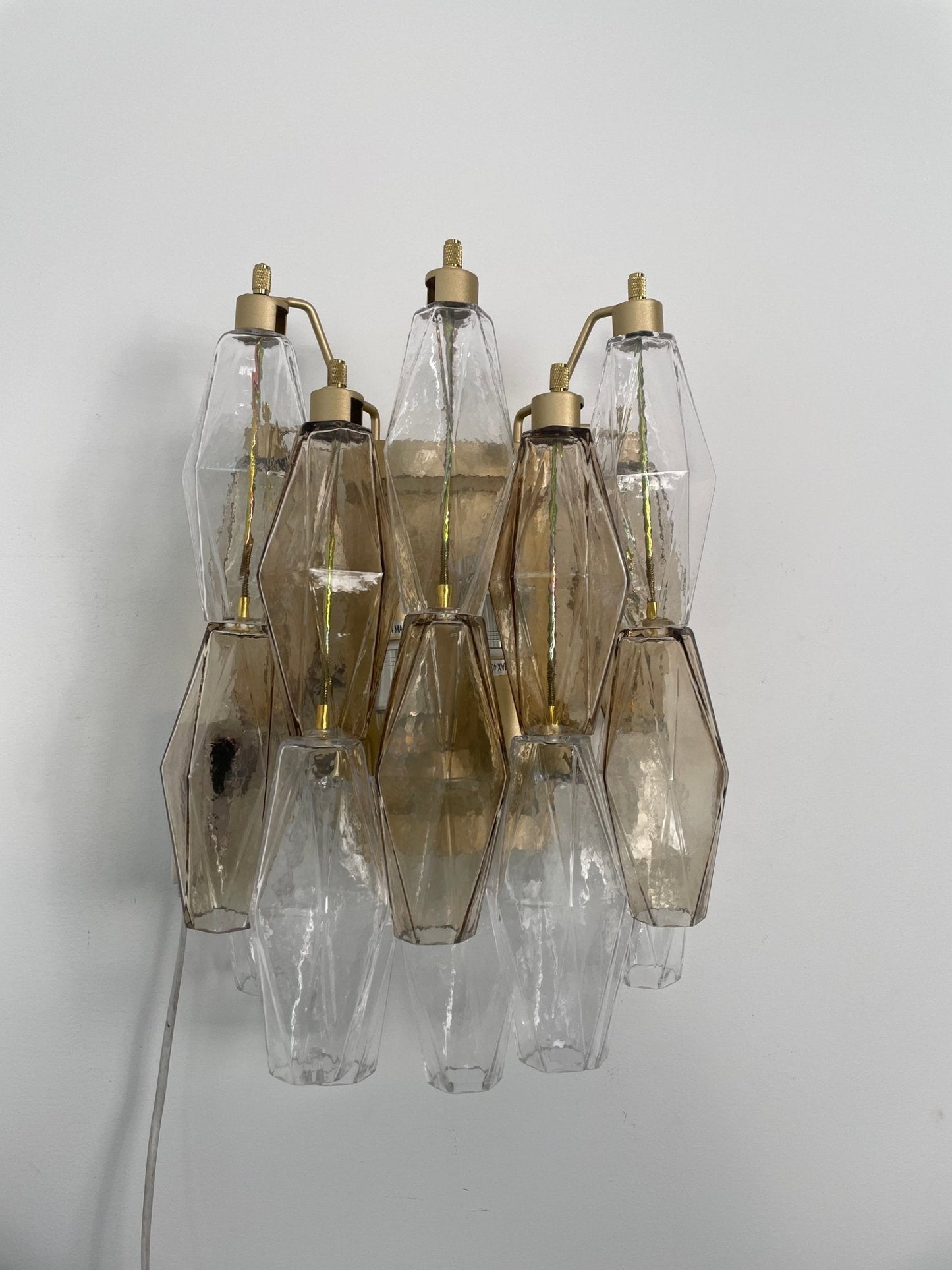 Murano Rhombus Glass Wall Lamp - YIOSI
