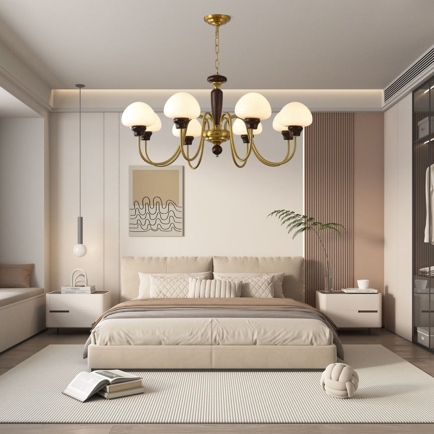 Mushroom Cap Chandelier - YIOSI