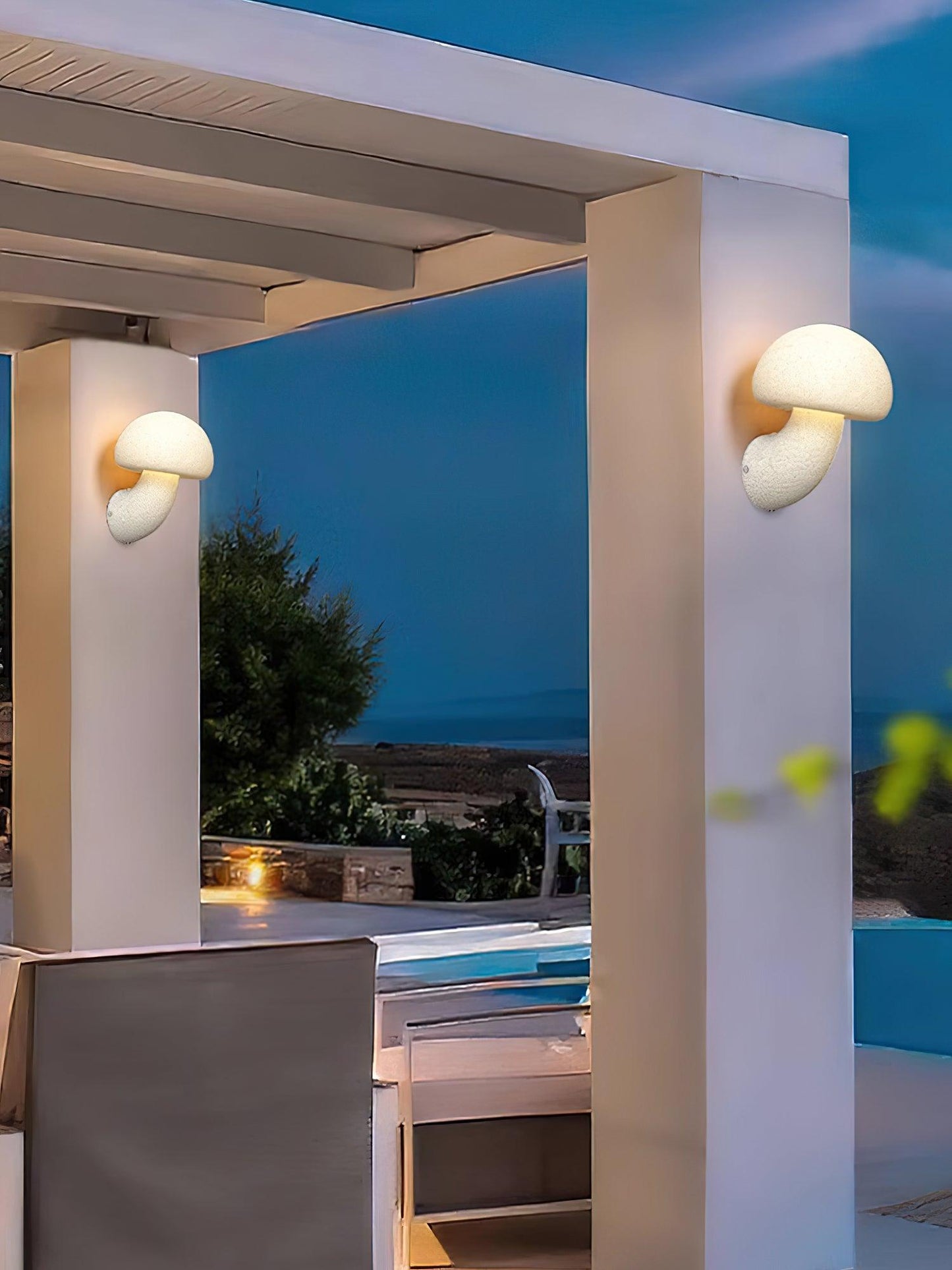 Mushroom Resin Plug - in Wall Lamp - YIOSI