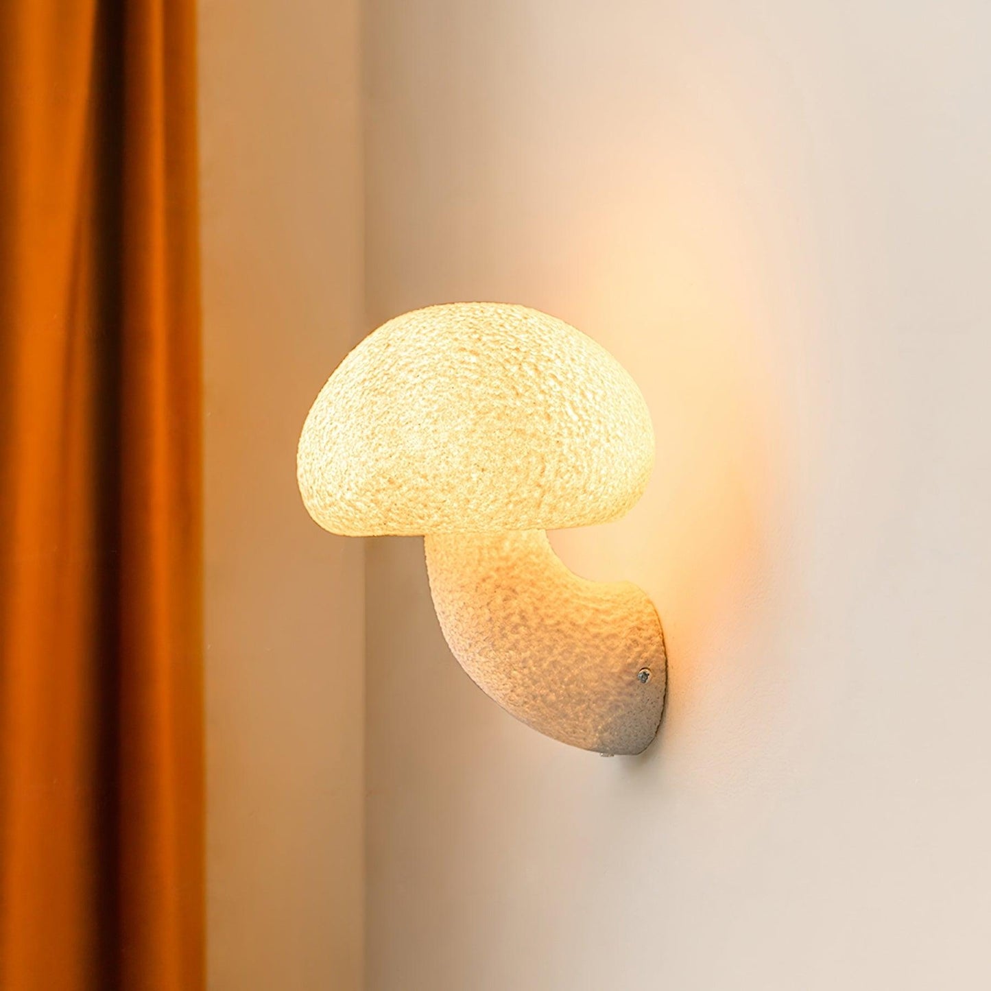 Mushroom Resin Plug - in Wall Lamp - YIOSI