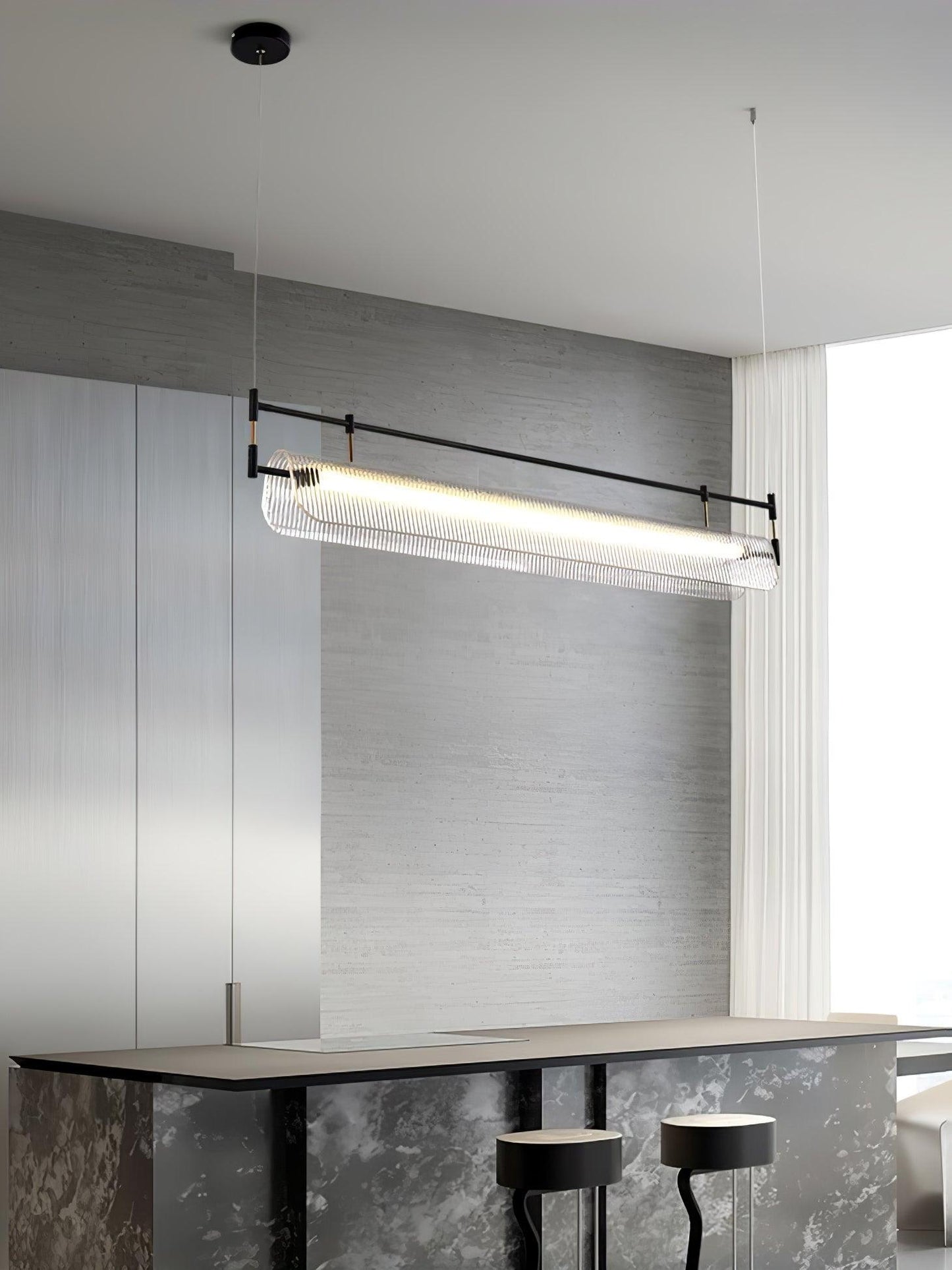 Linear Strip Chandelier - YIOSI