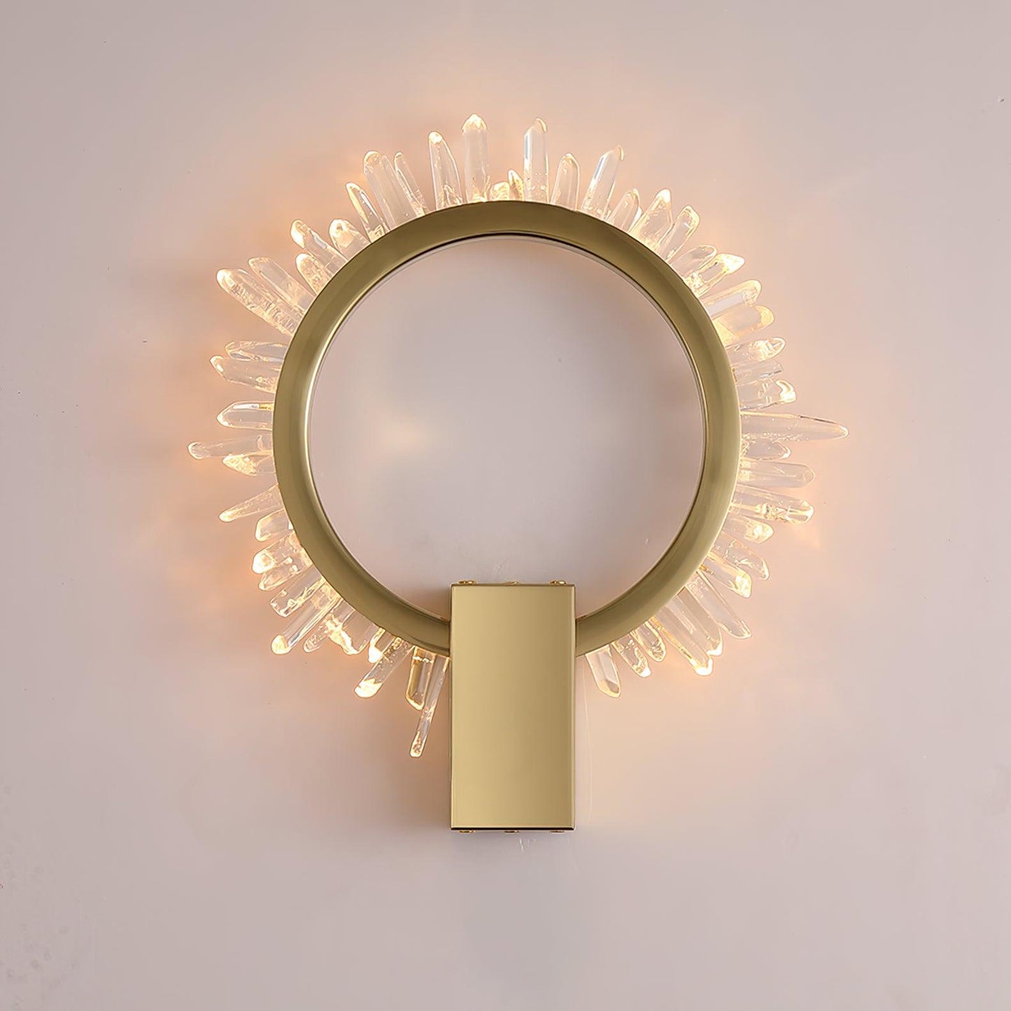 Natural Crystal Wall Lamp - YIOSI