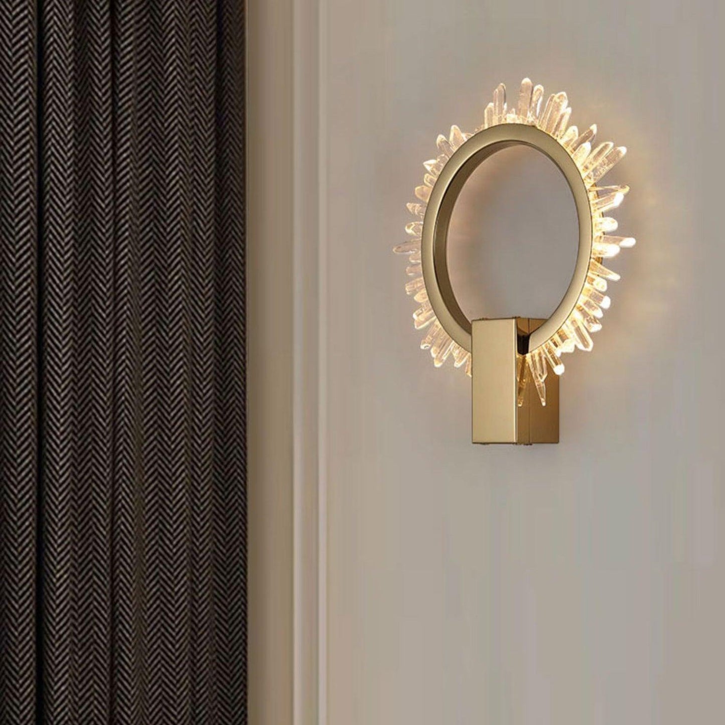 Natural Crystal Wall Lamp - YIOSI